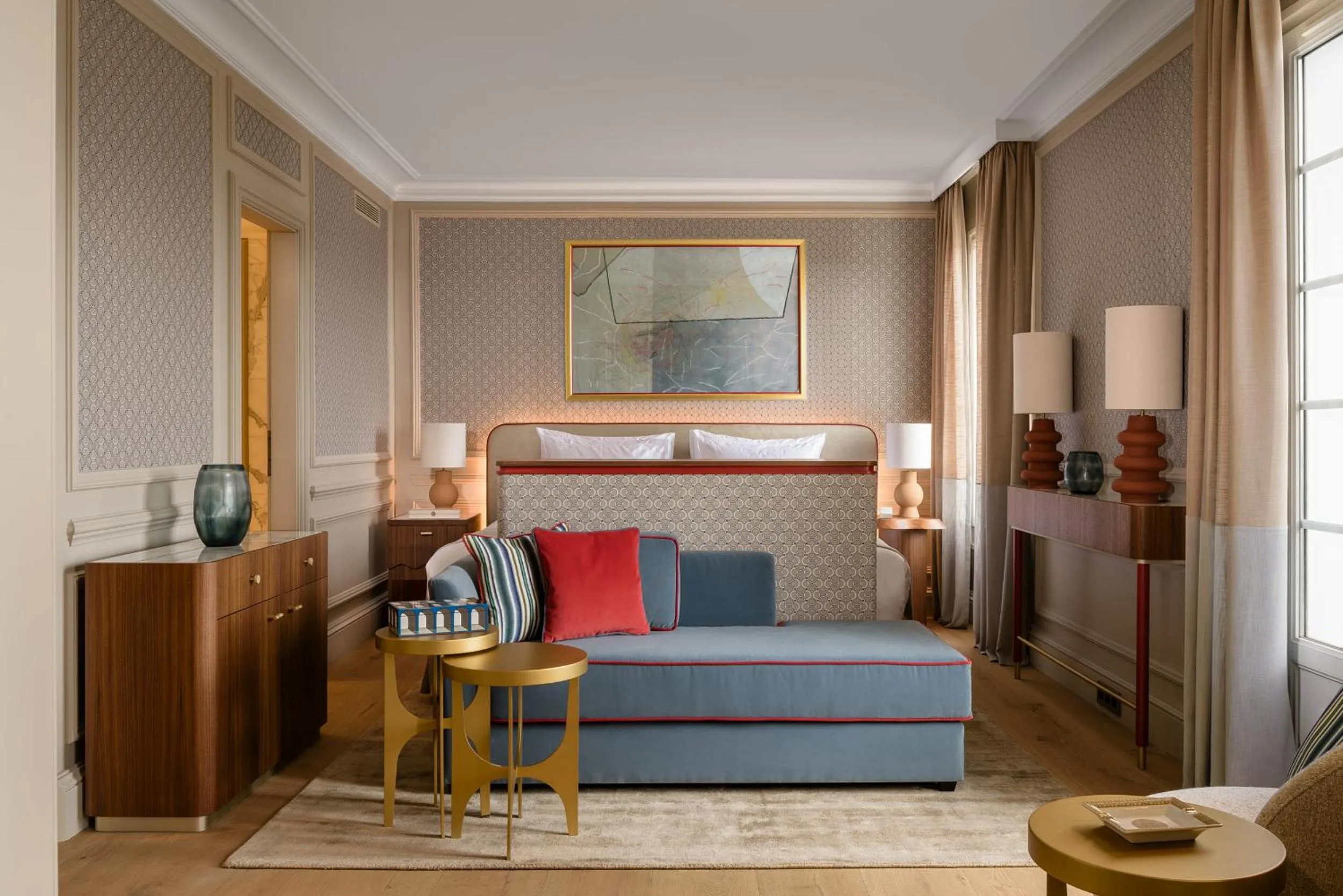 Bedroom, Bed in Althoff Hotel Villa Belrose