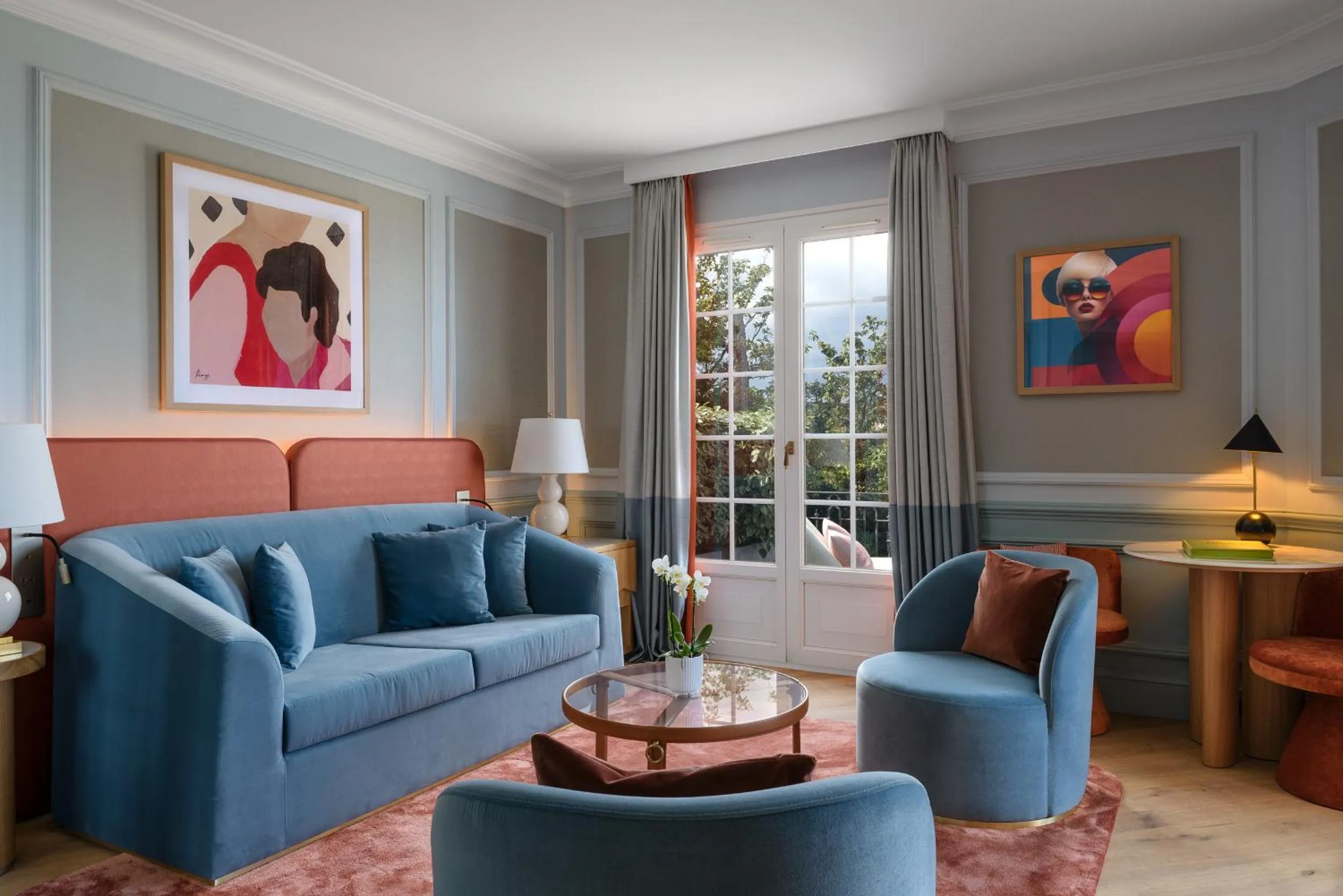 Living room in Althoff Hotel Villa Belrose