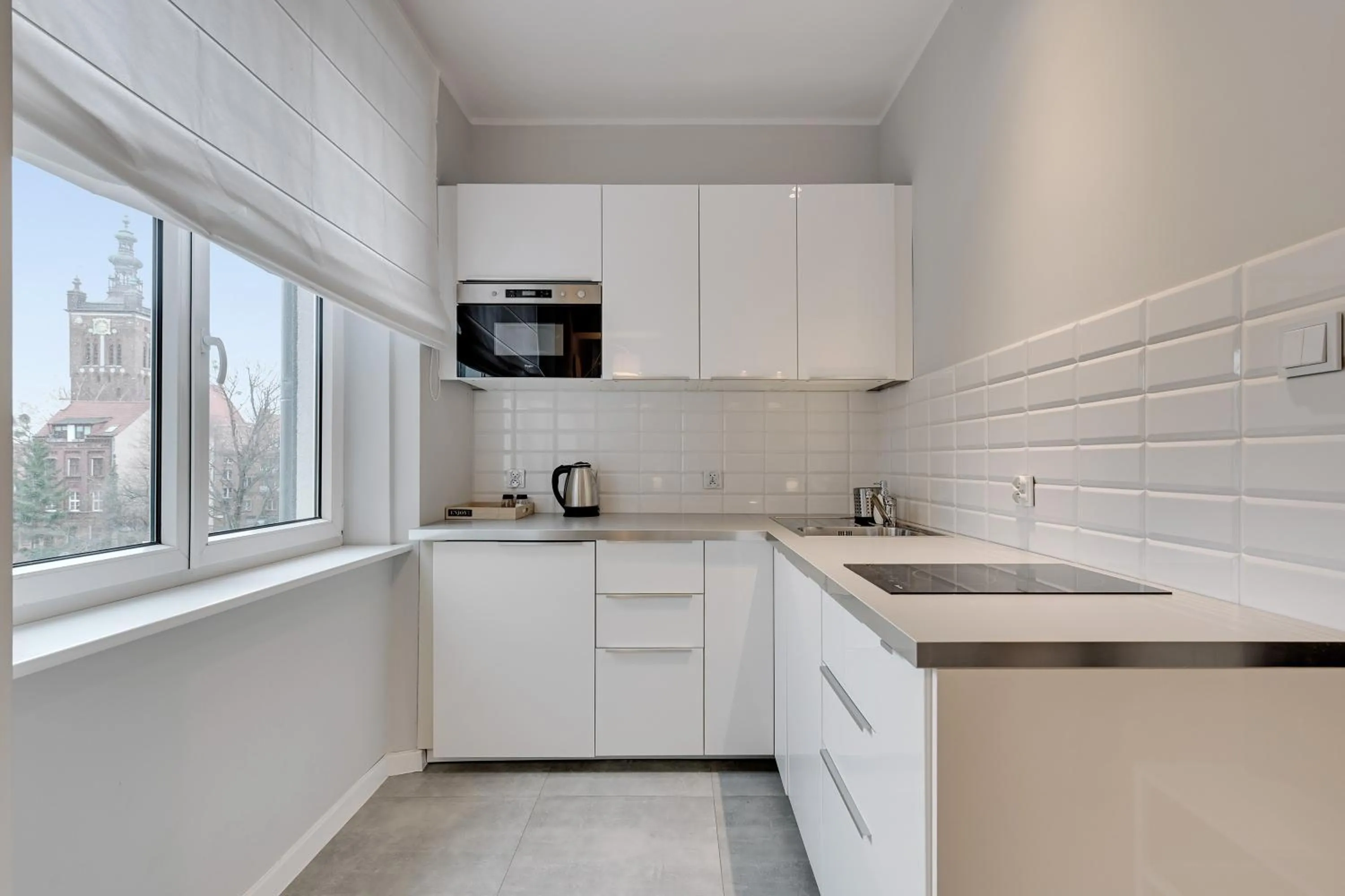Kitchen or kitchenette in Comfort Apartments Old Town