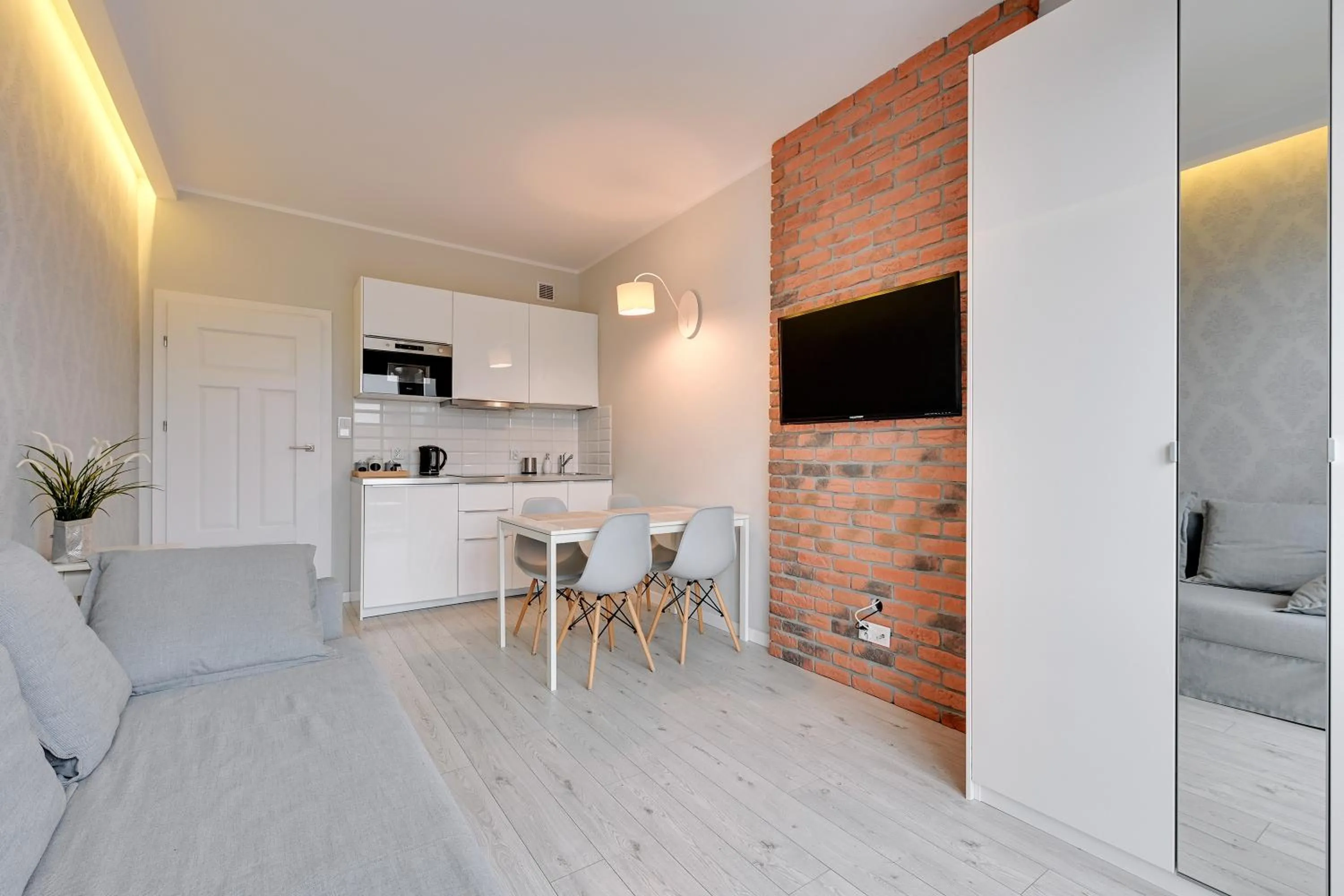 Kitchen or kitchenette in Comfort Apartments Old Town