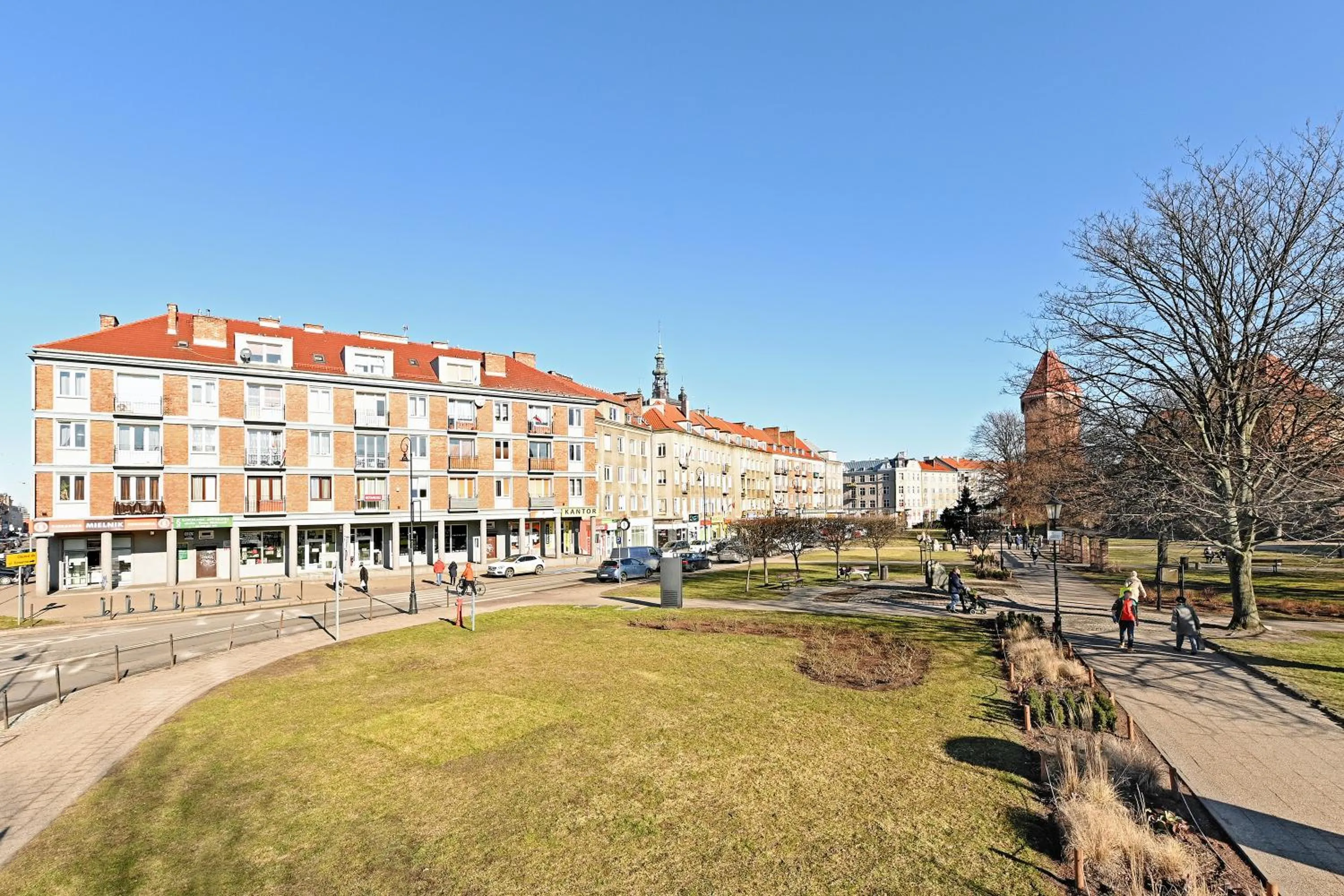 Property building in Comfort Apartments Old Town
