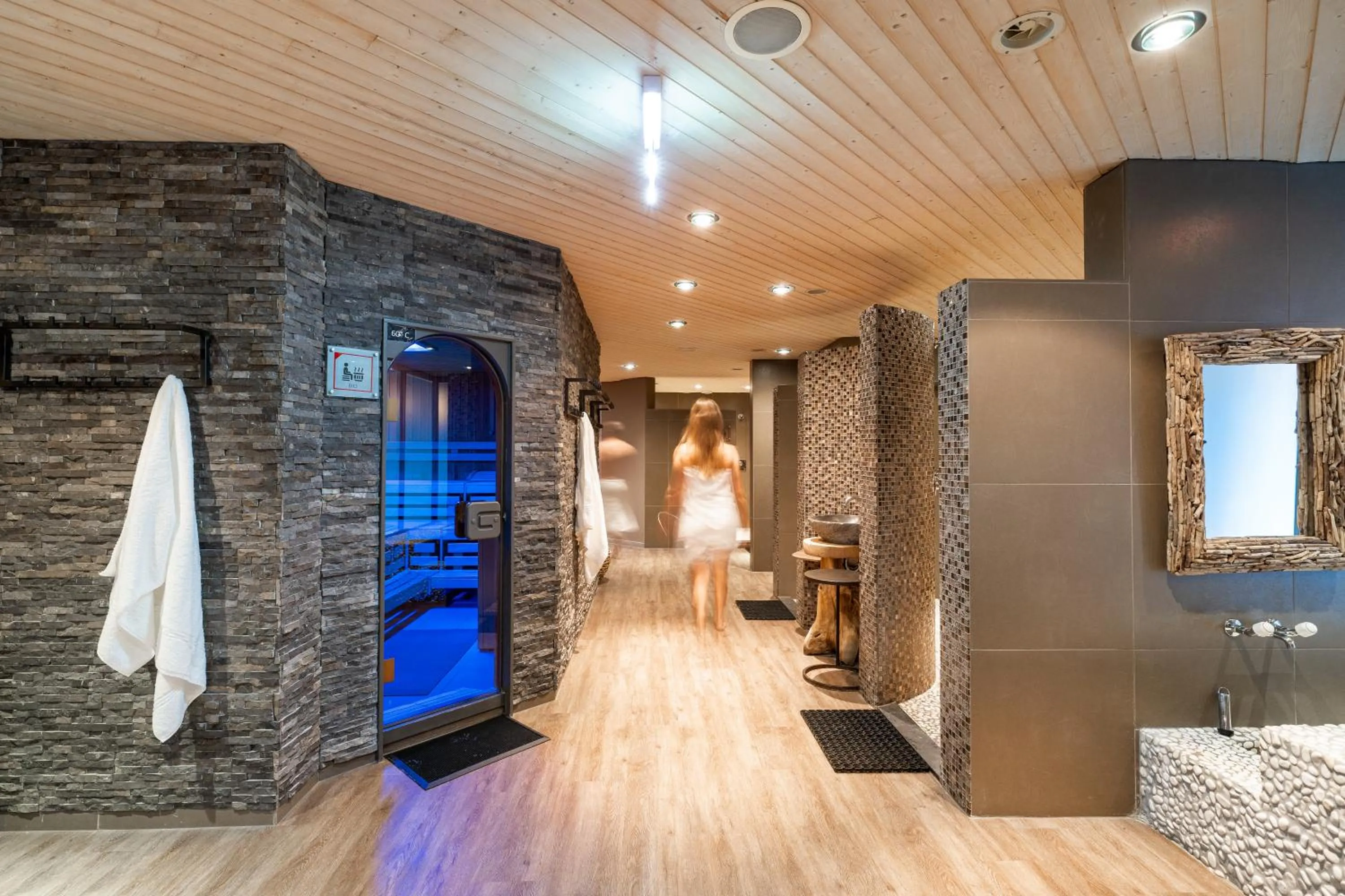 Spa and wellness centre/facilities in AROSA ALPINE CLUB - Adults only