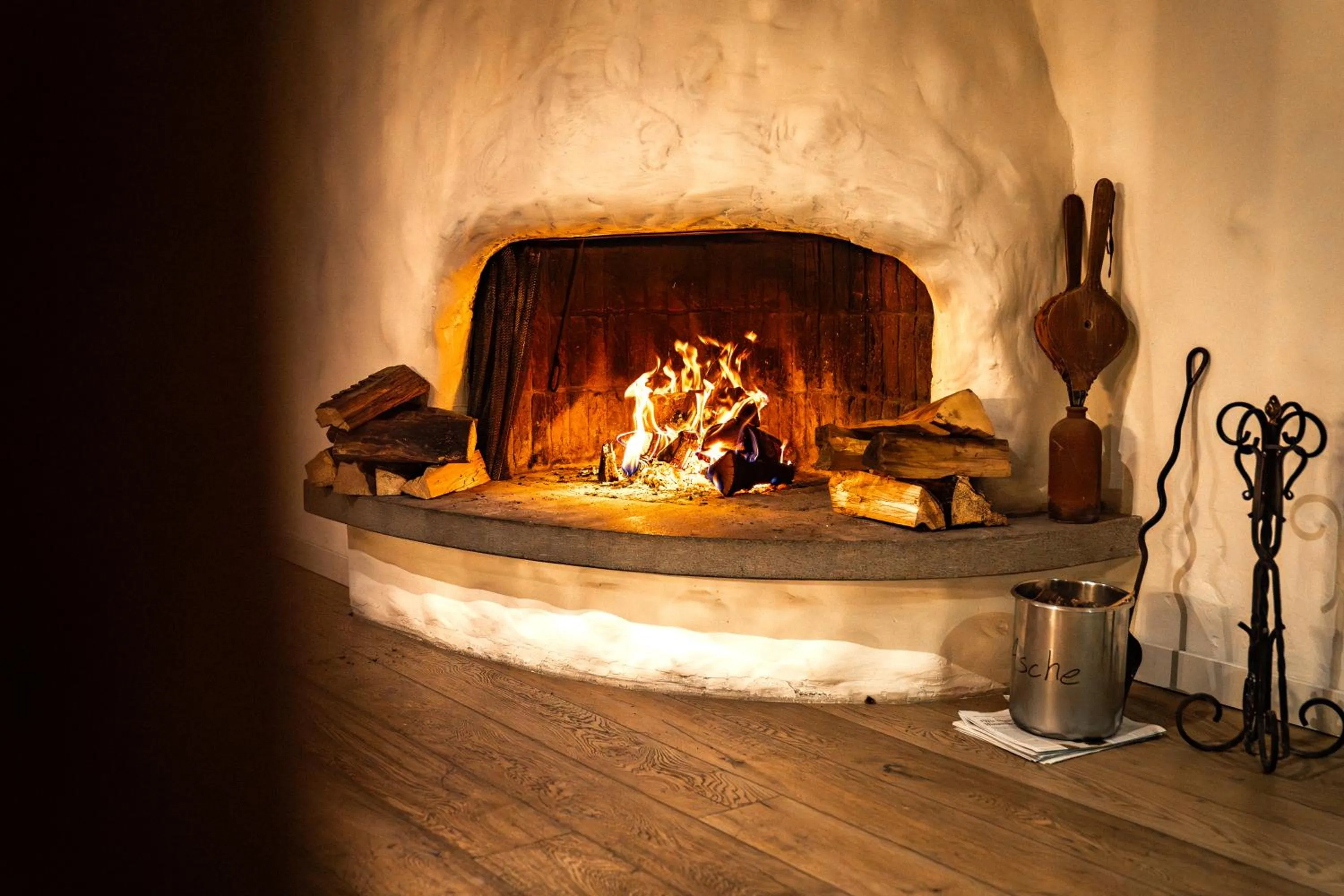fireplace in AROSA ALPINE CLUB - Adults only