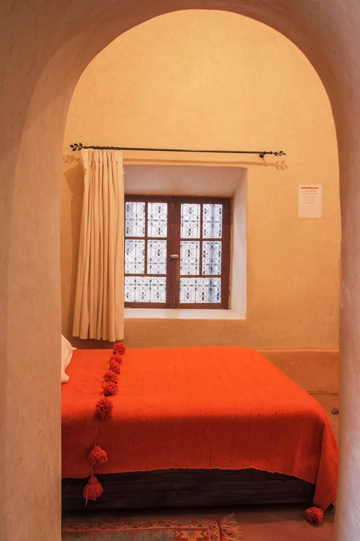 Bed in Riad Diwane