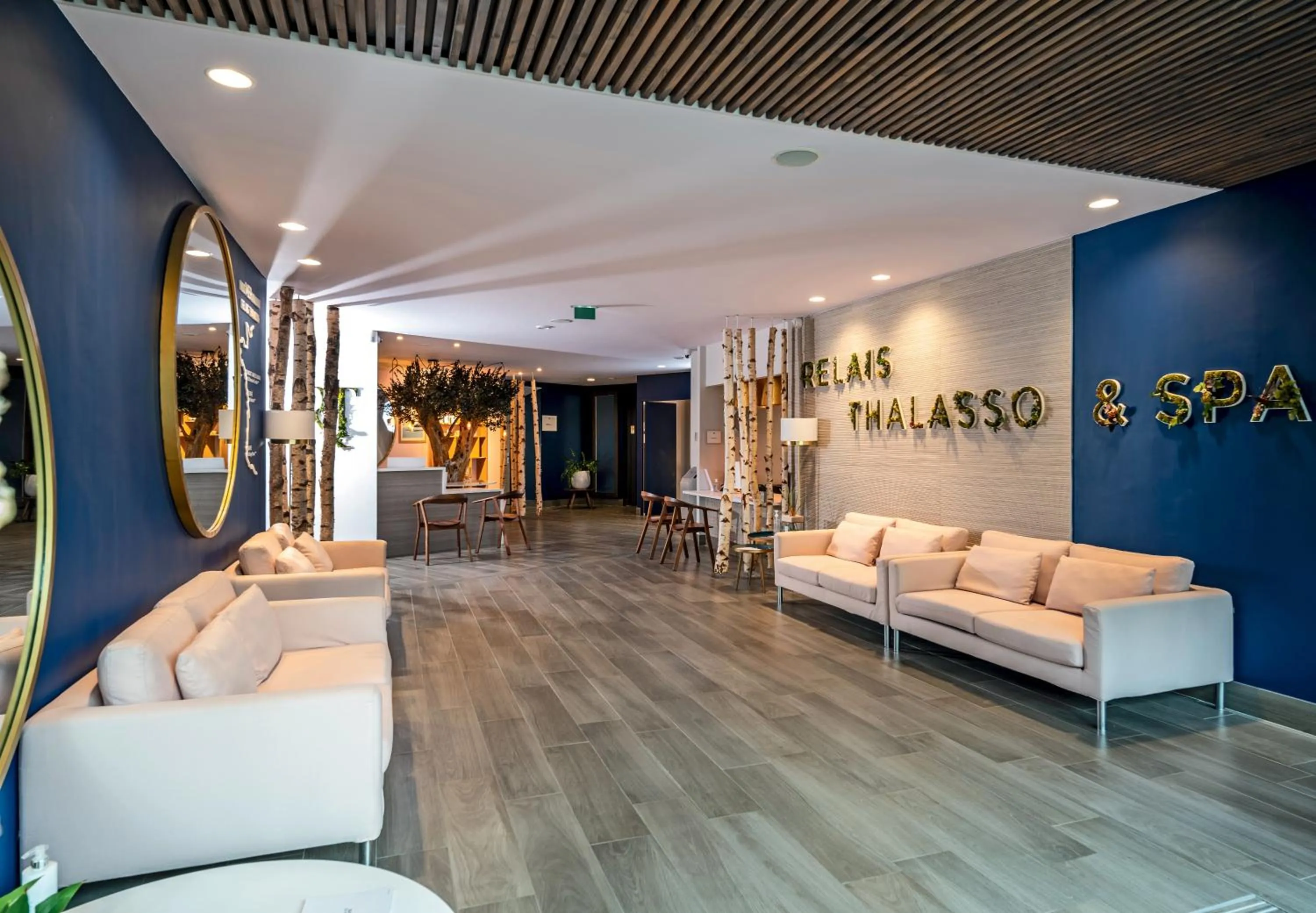 Spa and wellness centre/facilities in Hotel Kastel & Spa avec piscine d'eau de mer chauffée et située à 50 m de l'hôtel