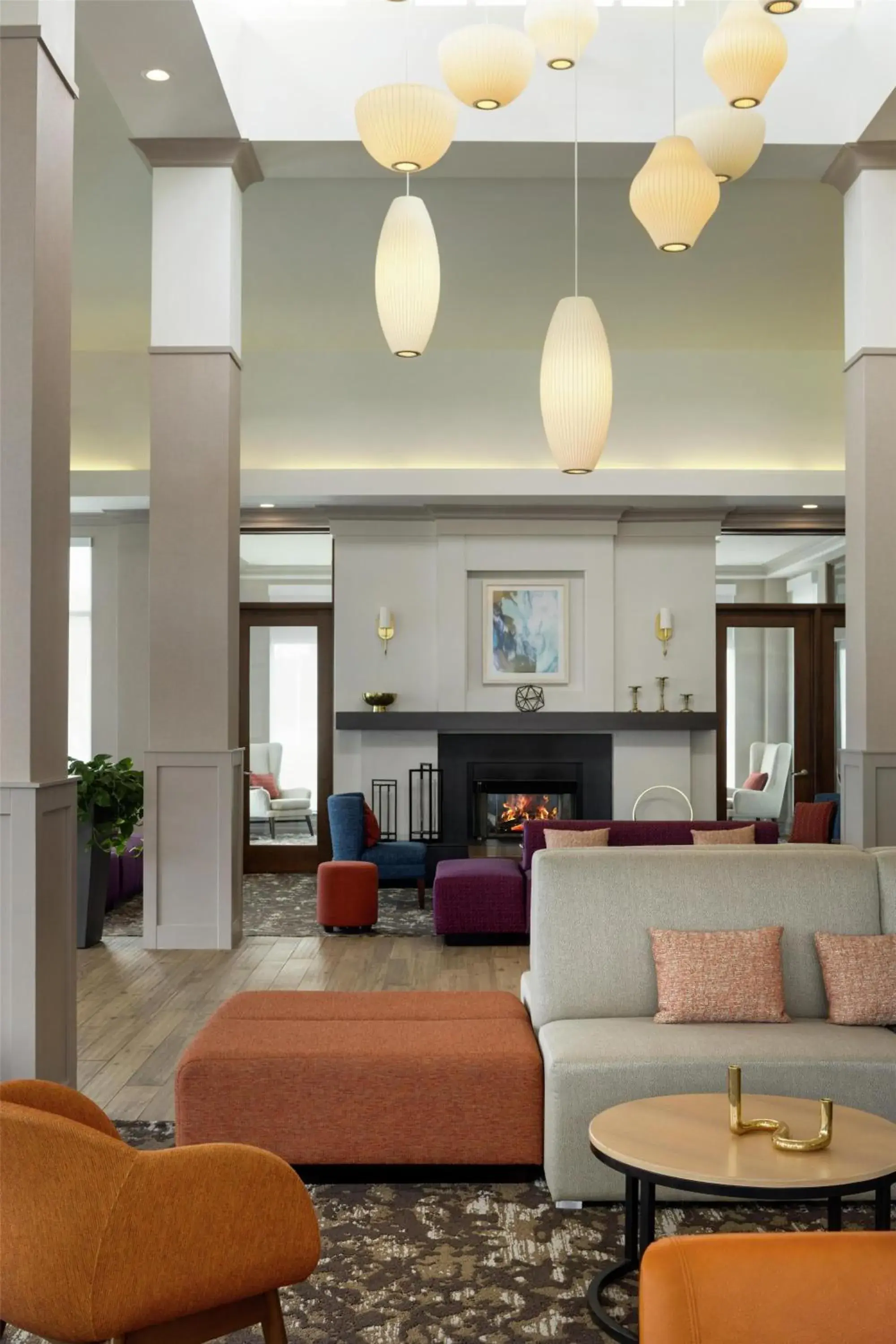 Lobby or reception in Hilton Garden Inn Riverhead Lobby or reception in Hilton Garden Inn Riverhead