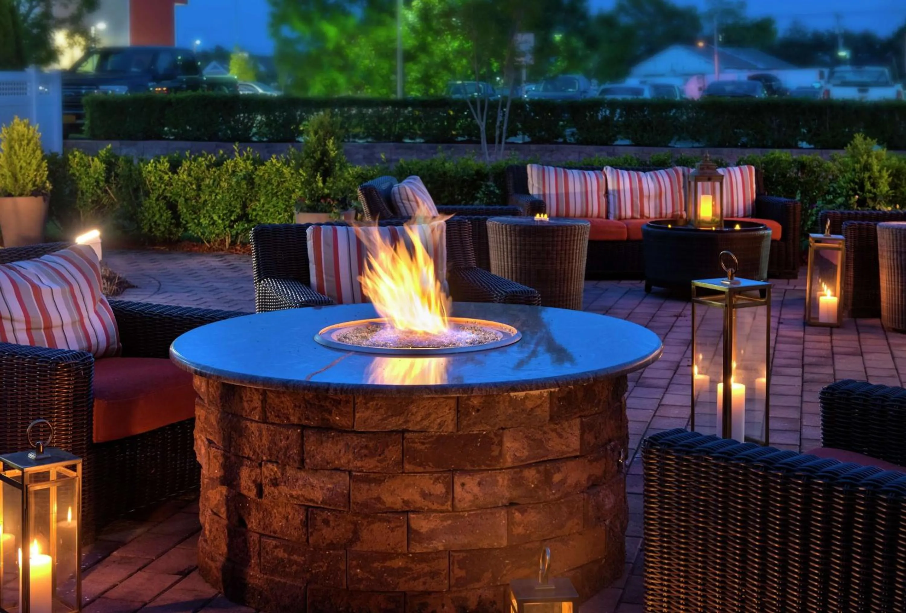 Patio in Hilton Garden Inn Riverhead