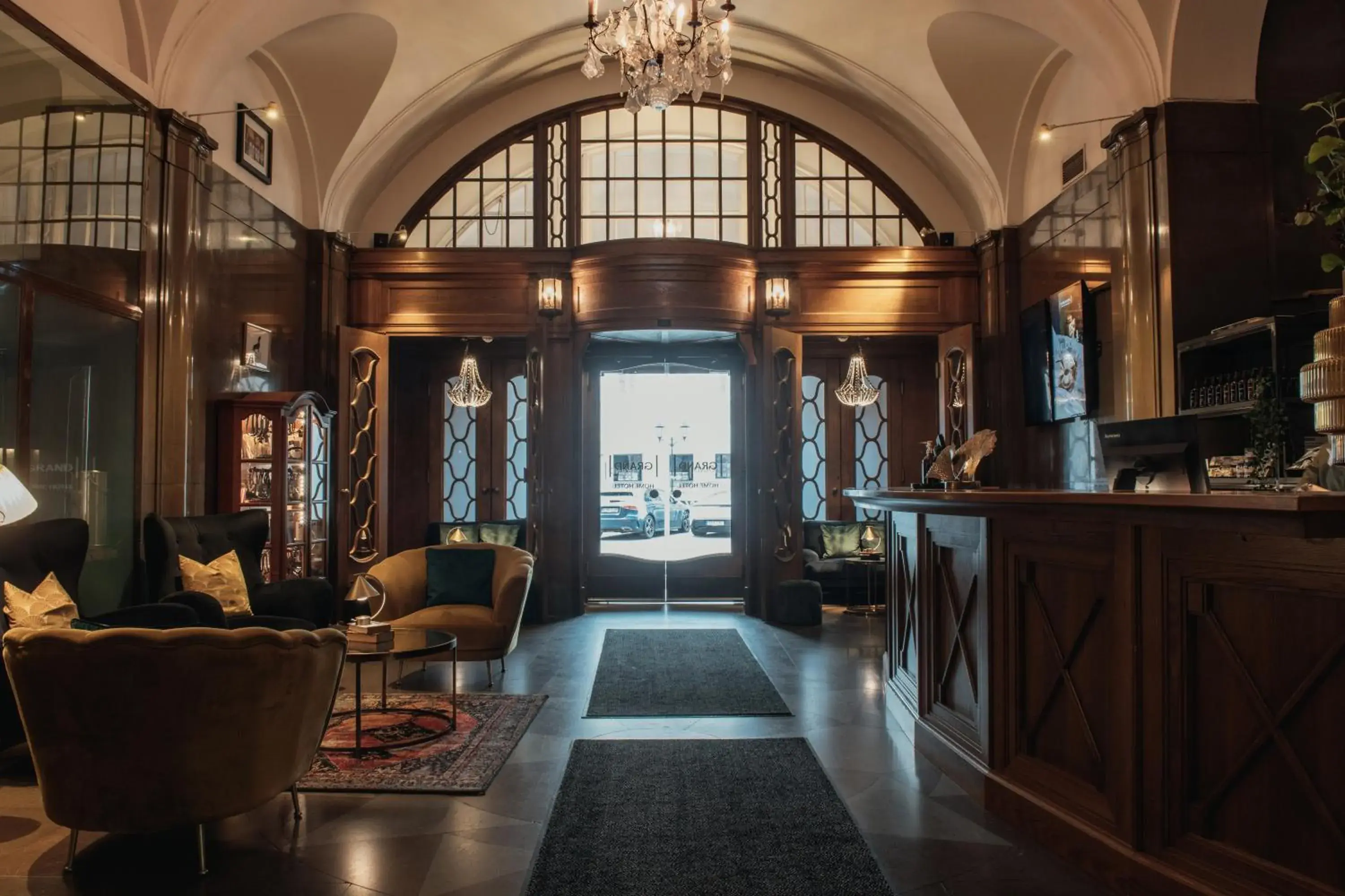 Lobby or reception in Home Hotel Grand Helsingborg Lobby or reception in Home Hotel Grand Helsingborg
