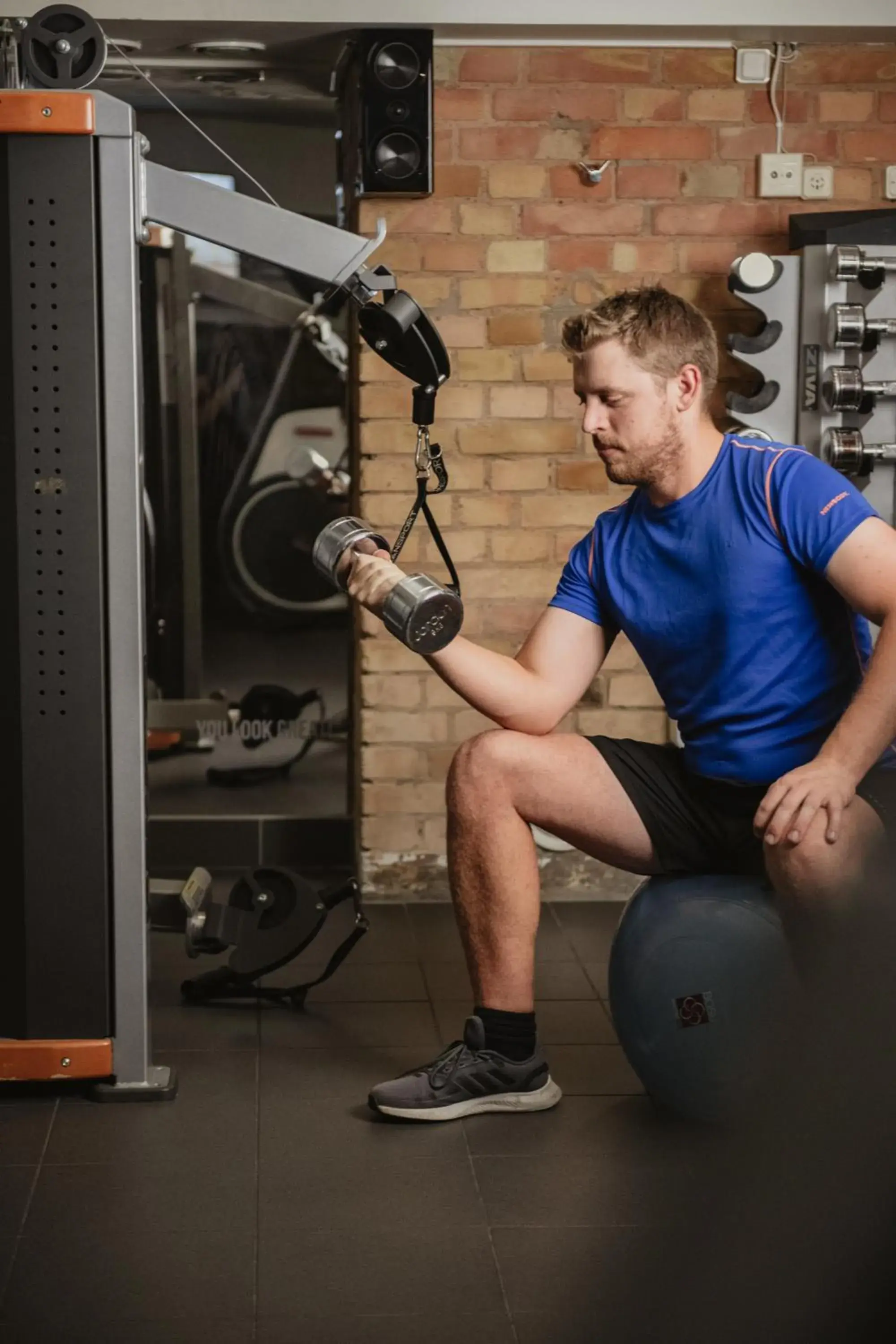 Fitness centre/facilities in Home Hotel Grand Helsingborg Fitness centre/facilities in Home Hotel Grand Helsingborg