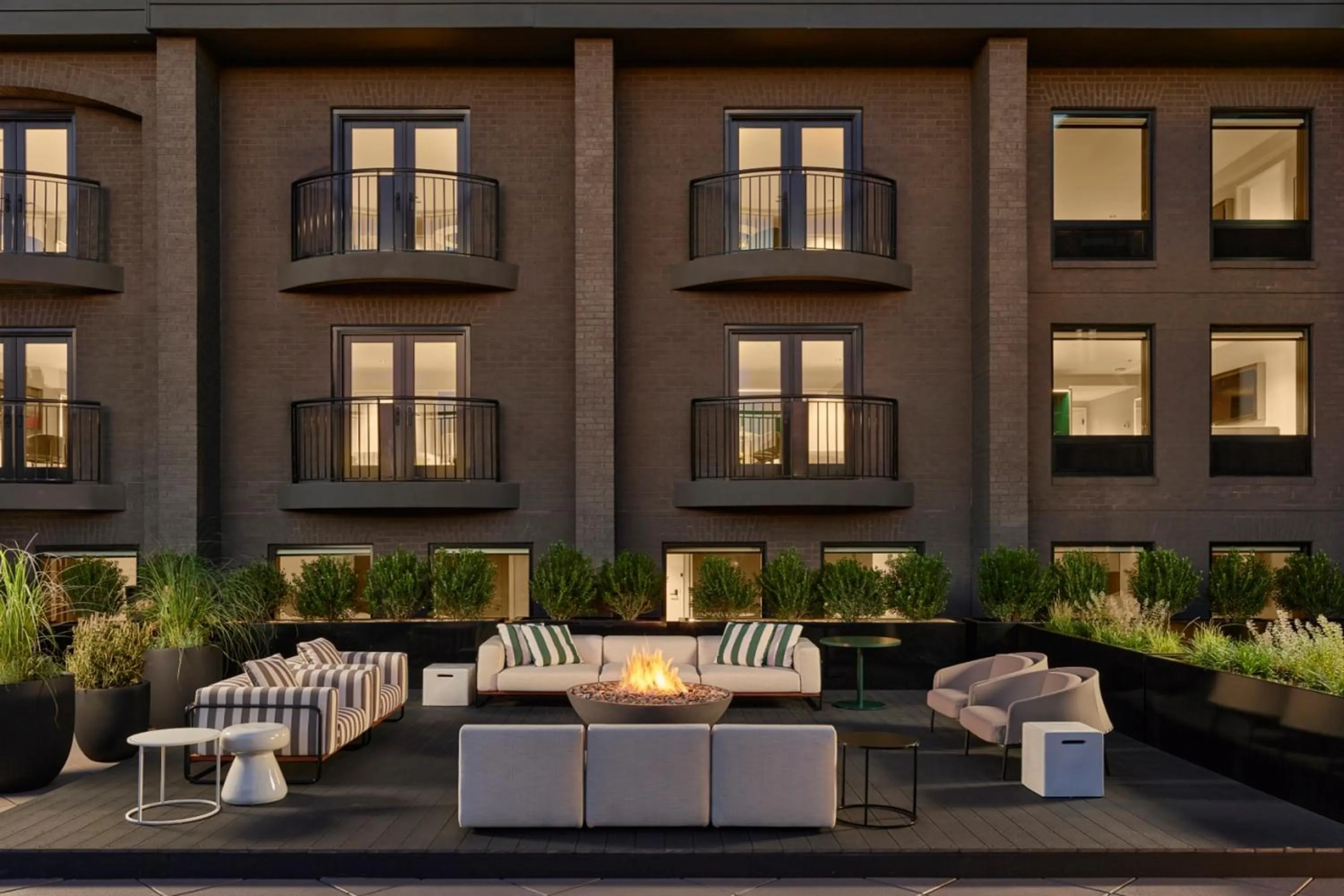 Balcony/Terrace in Hotel AKA Alexandria