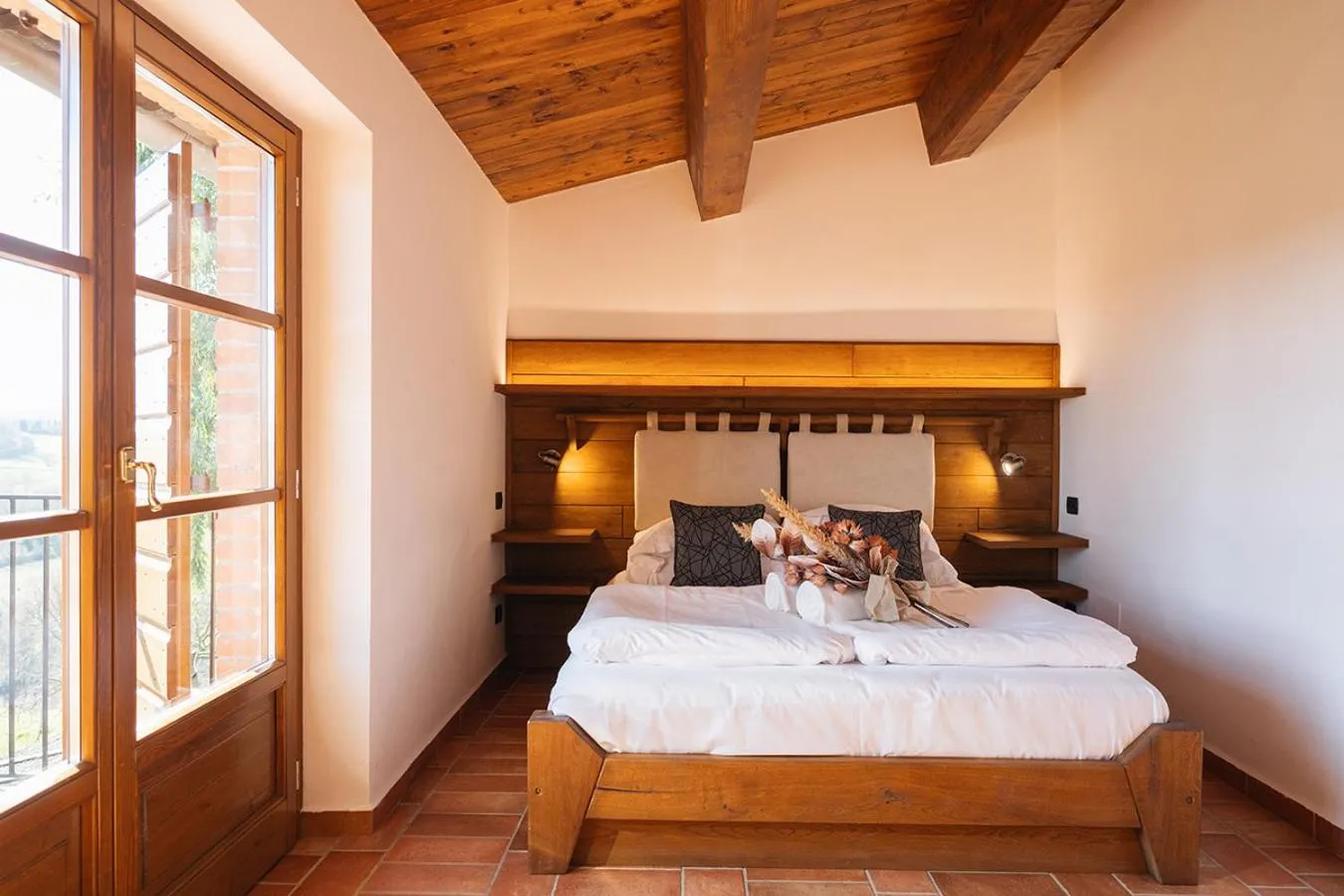 Bed in Terra Antica - Resort, Winery & SPA