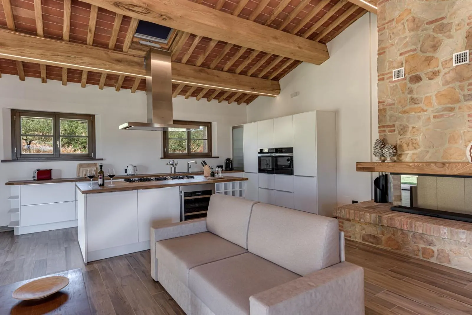 Kitchen or kitchenette in Terra Antica - Resort, Winery & SPA