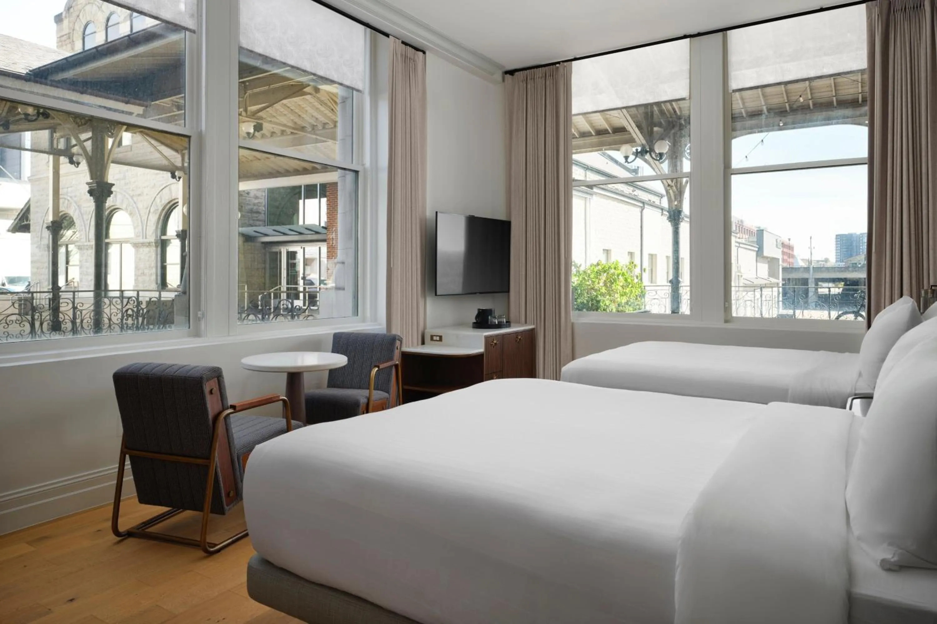 Photo of the whole room, Bed in The Union Station Nashville Yards, Autograph Collection