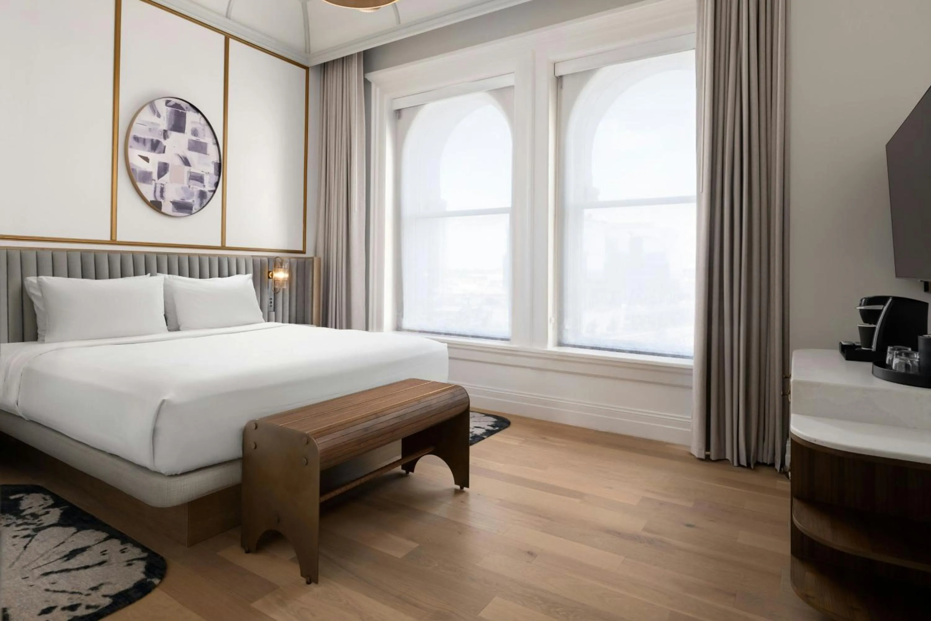 Photo of the whole room, Bed in The Union Station Nashville Yards, Autograph Collection