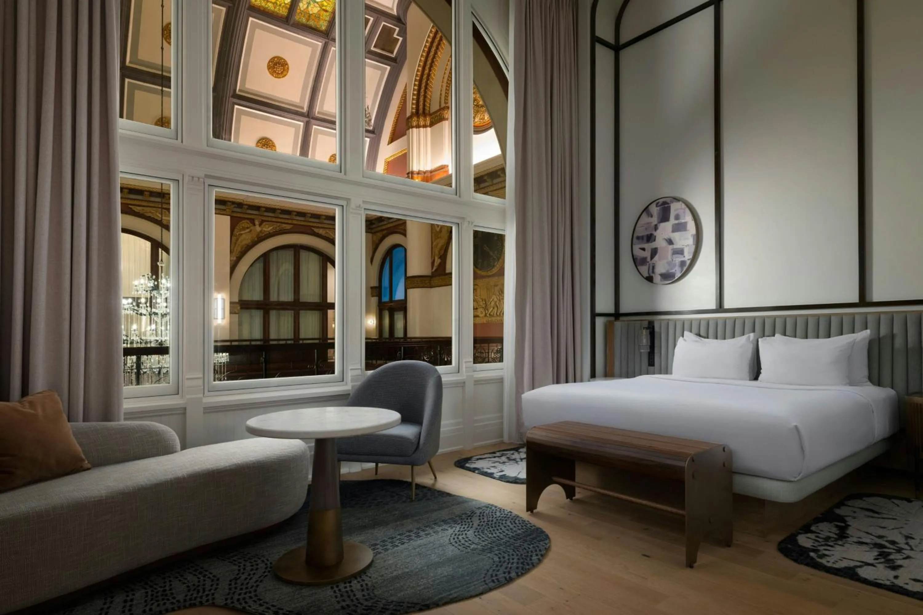 Photo of the whole room, Bed in The Union Station Nashville Yards, Autograph Collection