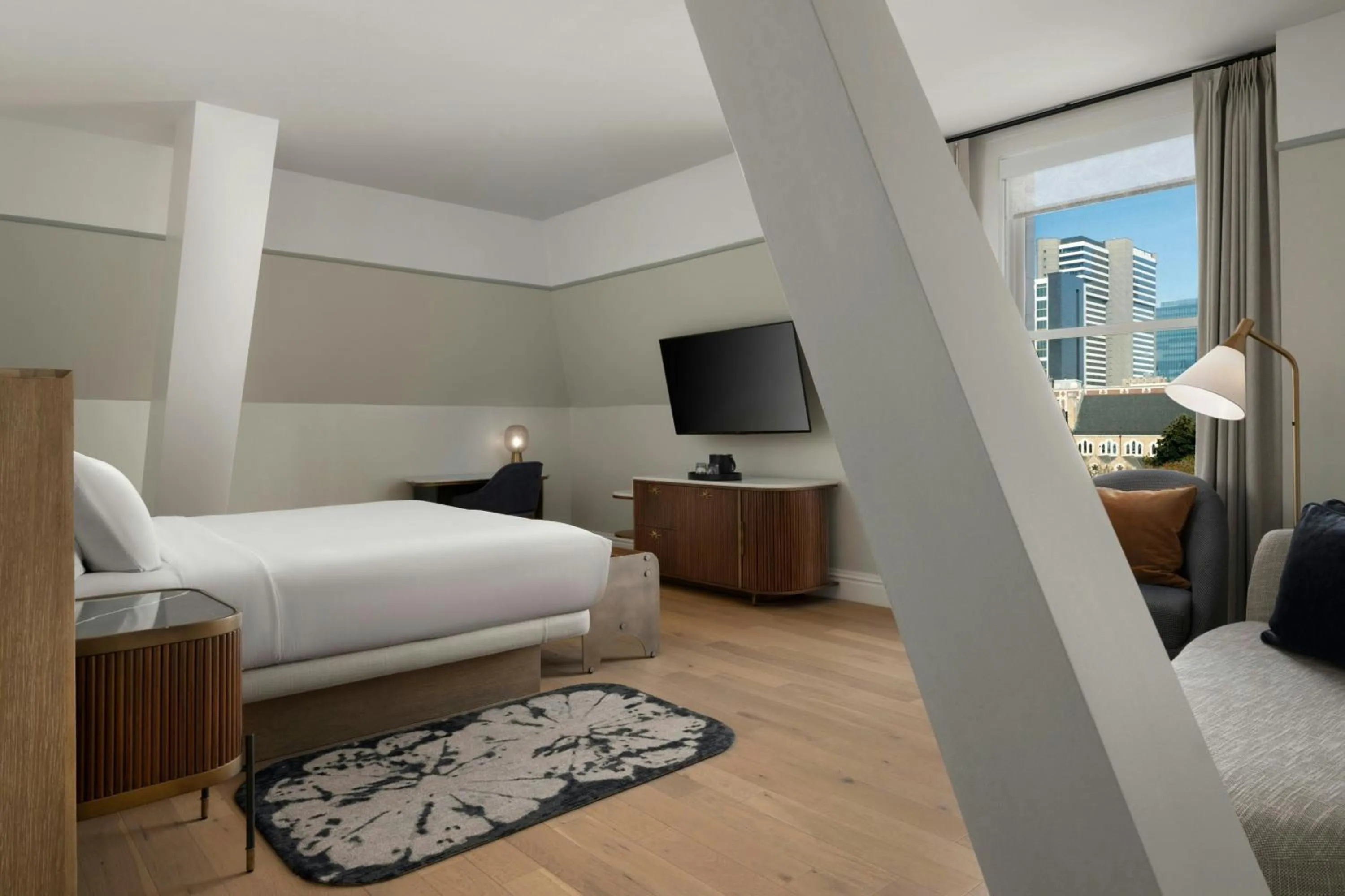 Photo of the whole room, Bed in The Union Station Nashville Yards, Autograph Collection