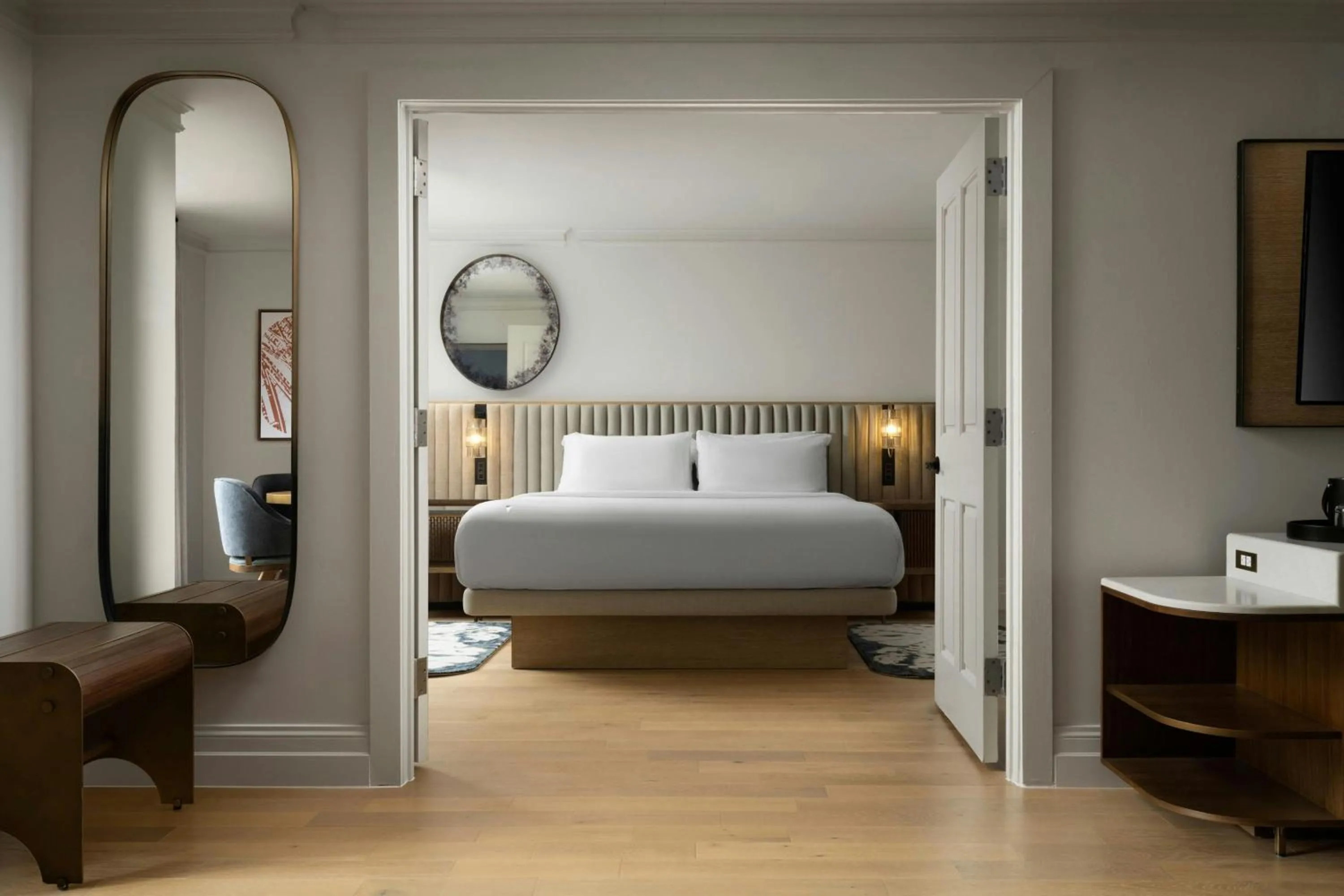 Photo of the whole room, Bed in The Union Station Nashville Yards, Autograph Collection