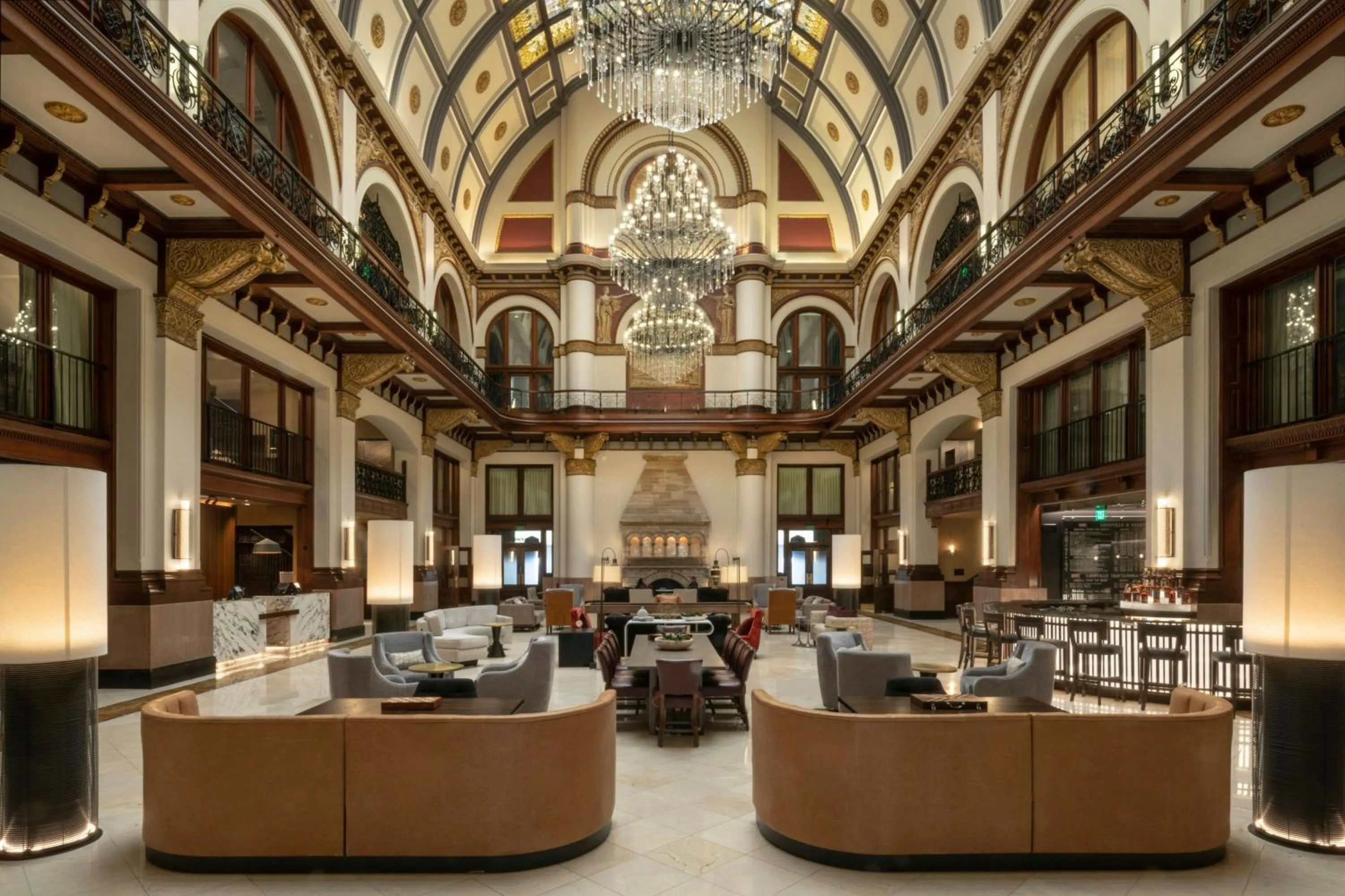 Lobby or reception in The Union Station Nashville Yards, Autograph Collection