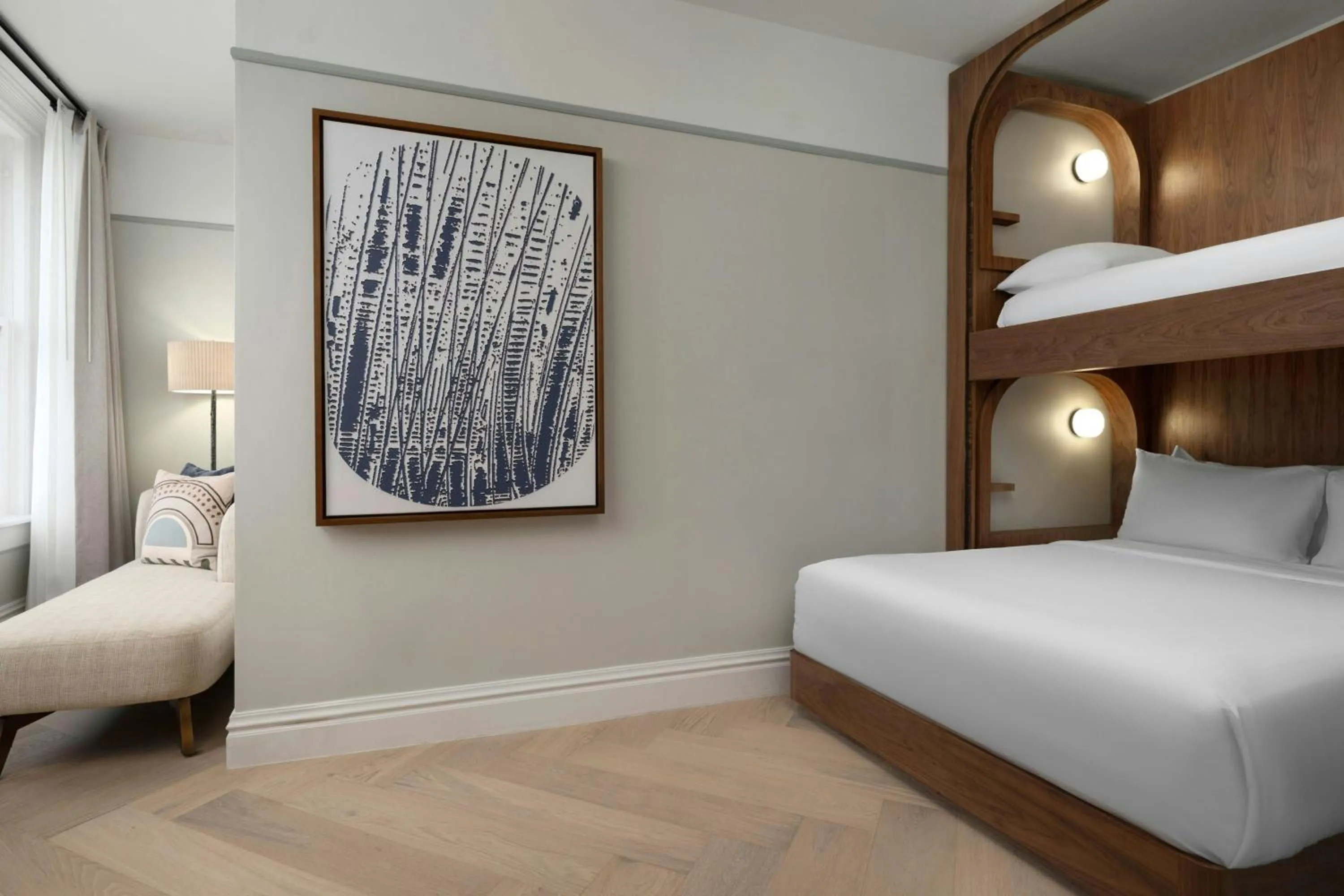 Photo of the whole room, Bed in The Union Station Nashville Yards, Autograph Collection