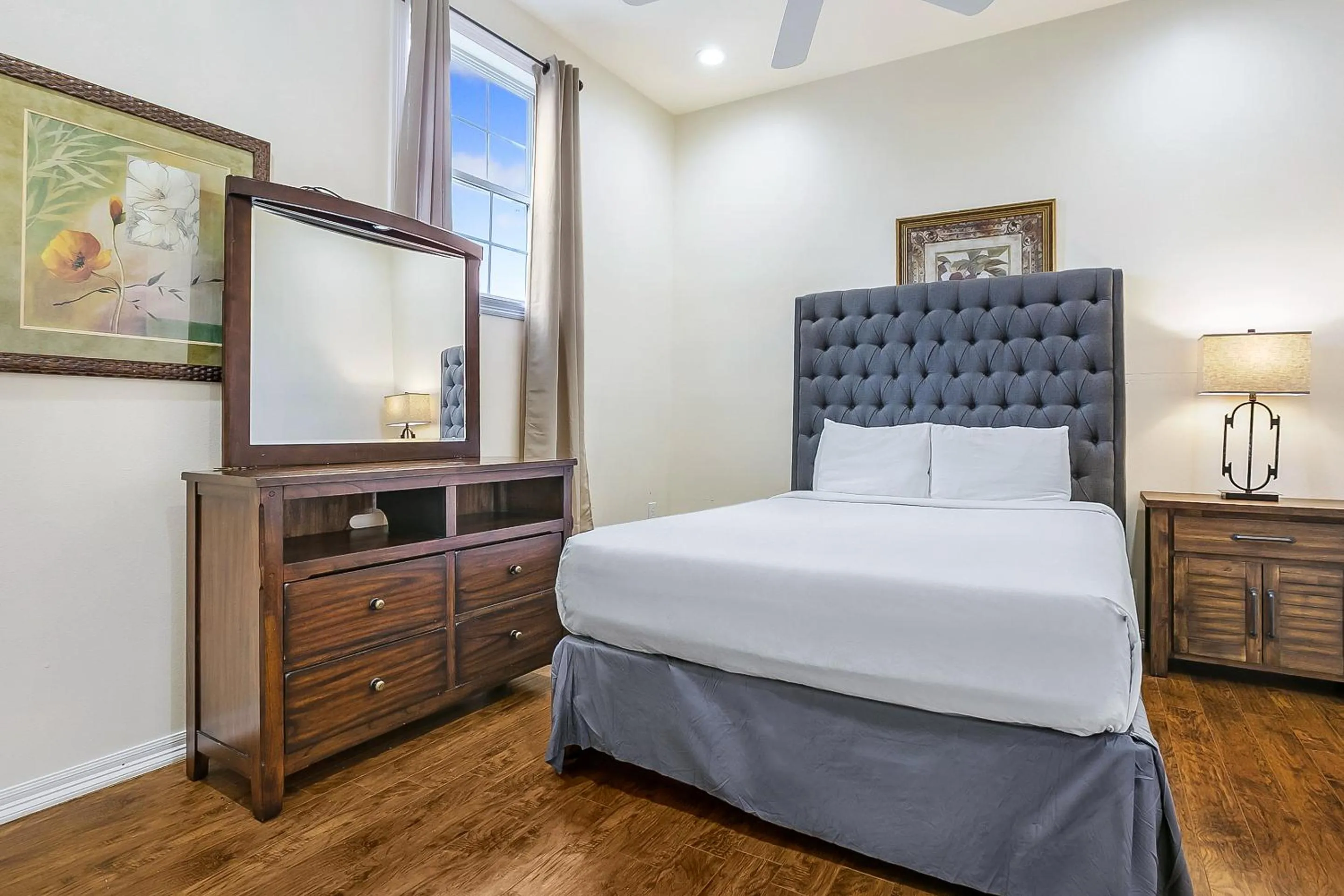 Bedroom, Bed in Modern 4BR Penthouse in Downtown by Hosteeva