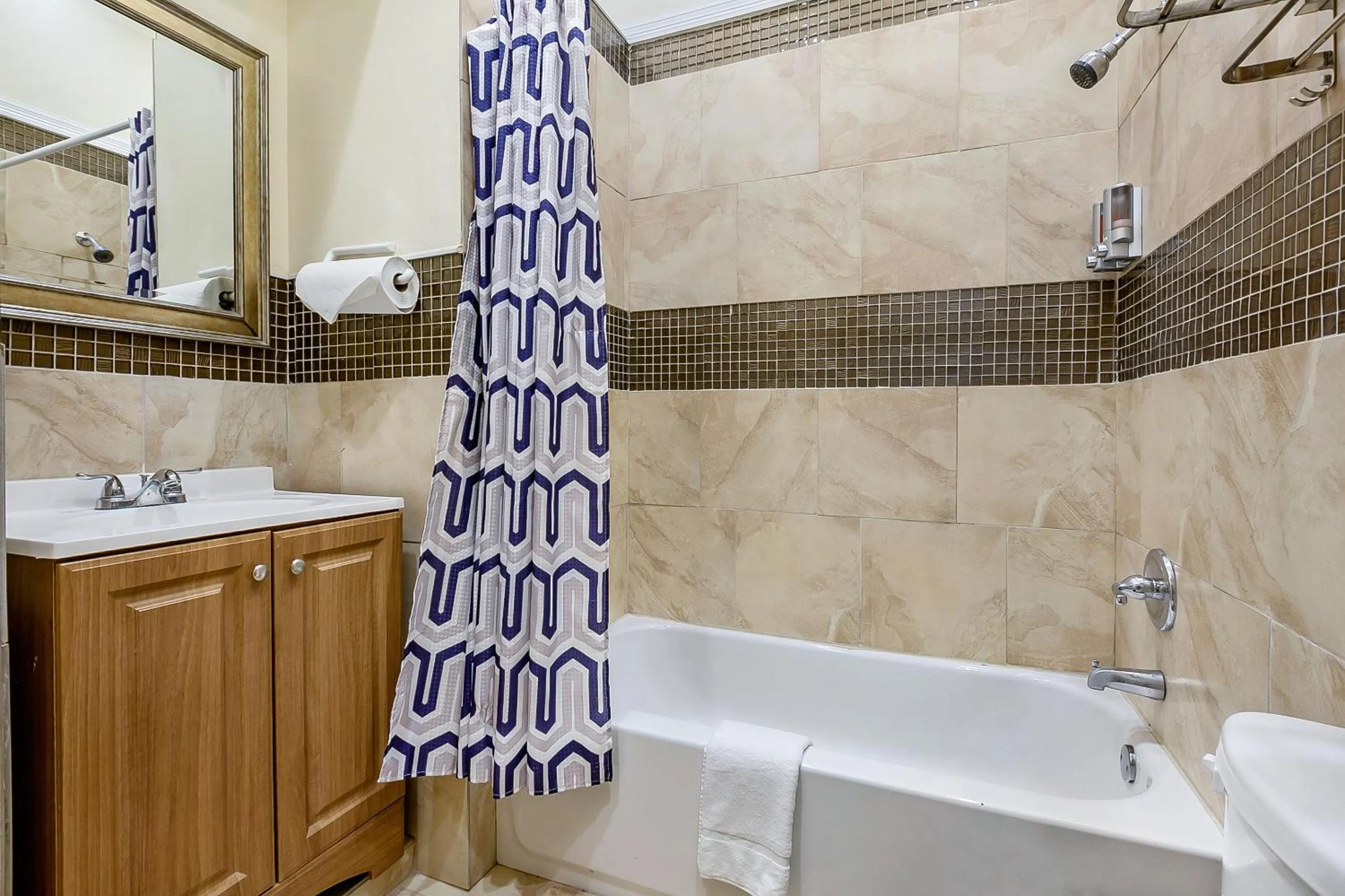 Bathroom in Modern 4BR Penthouse in Downtown by Hosteeva