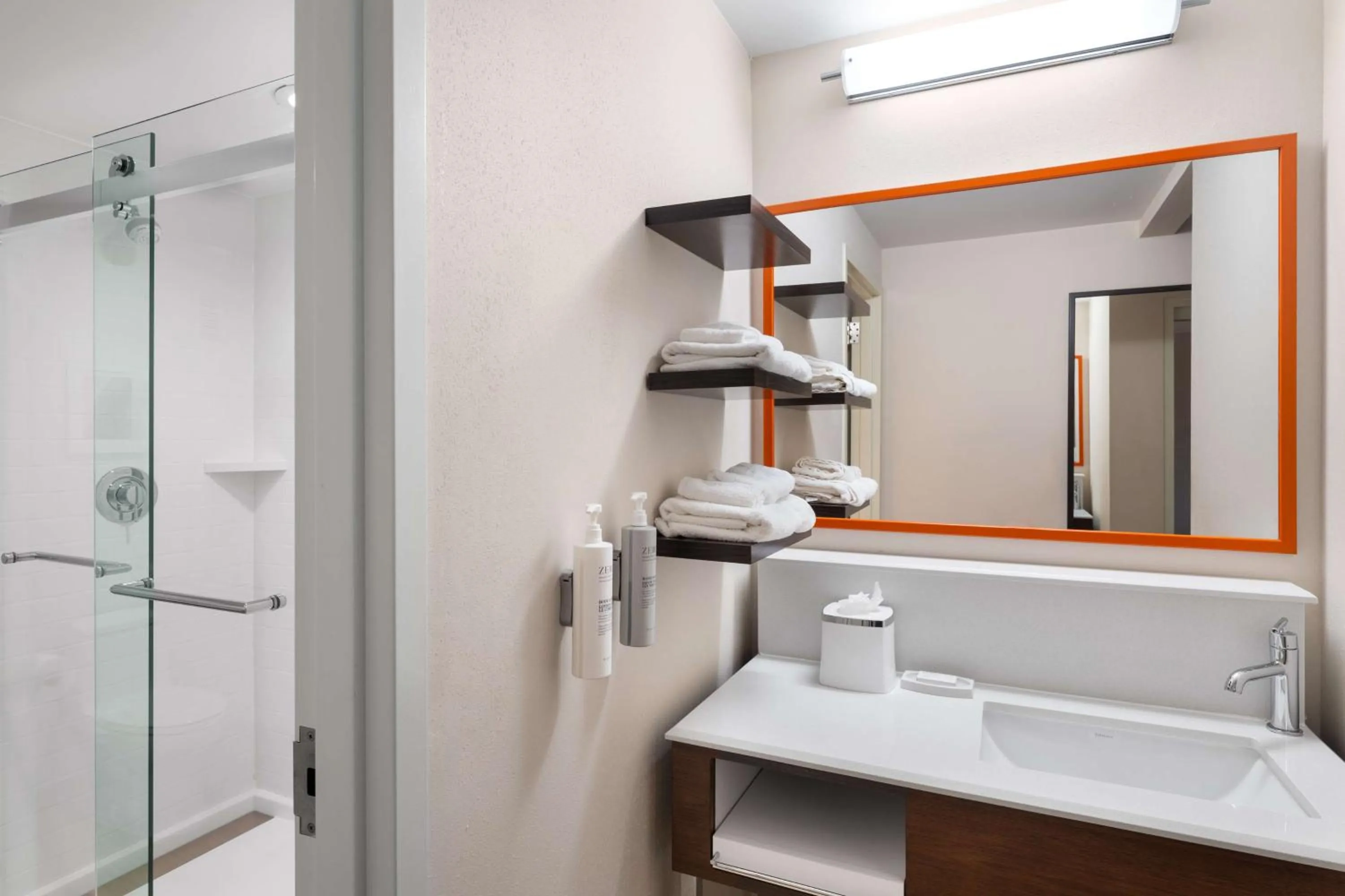 Bathroom in Hampton Inn Charleston North