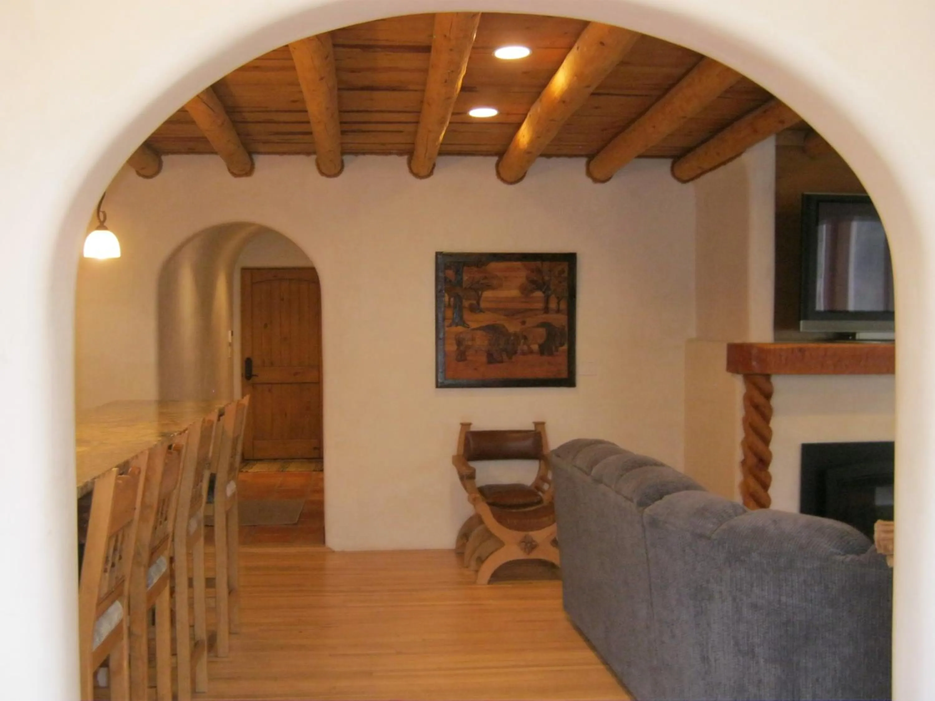 Living room in Shady Brook Inn Village/Resort