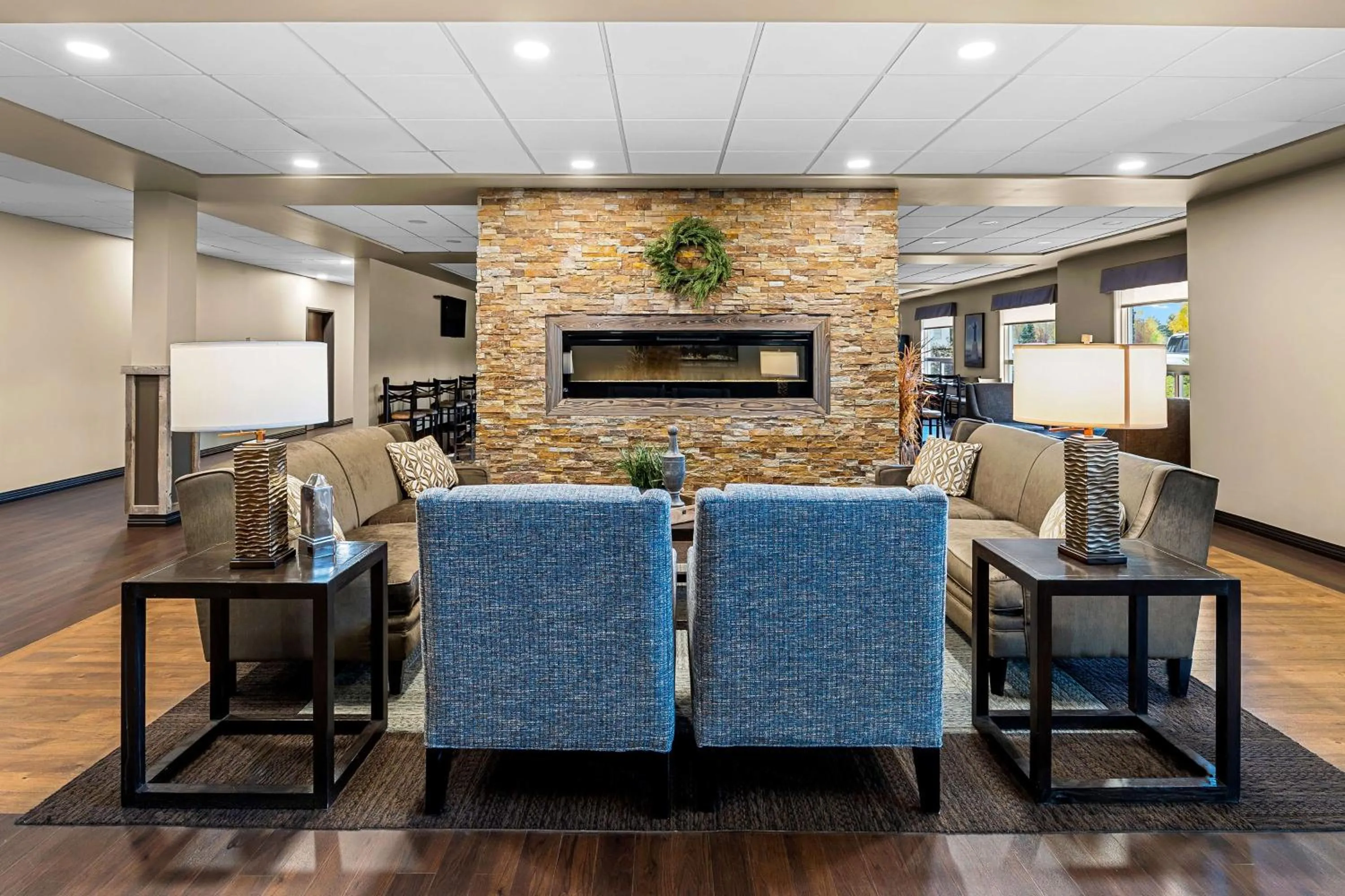 Lobby or reception in Best Western Plus Lacombe Inn and Suites