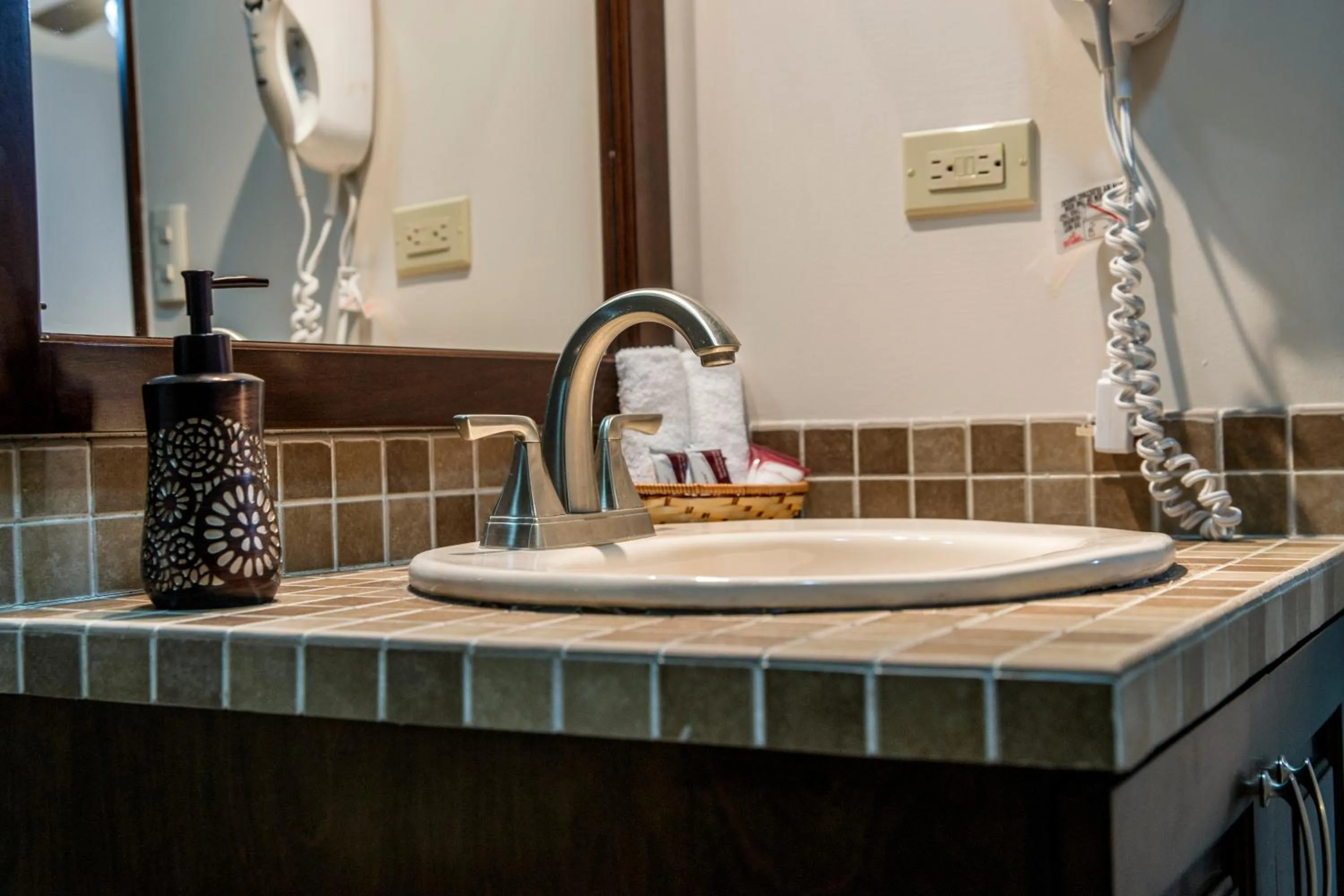 Decorative detail in Bugambilias Suites