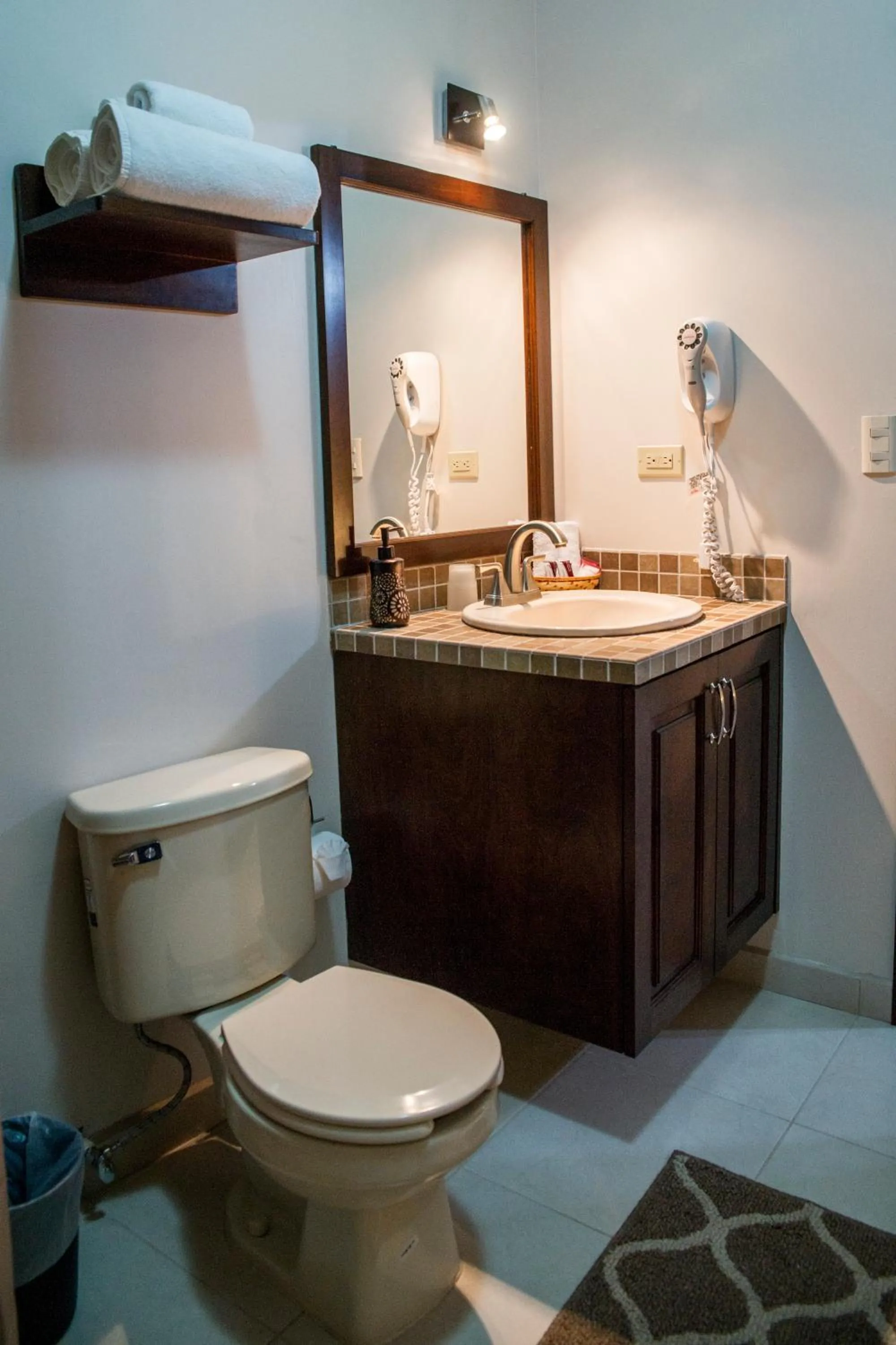 Decorative detail in Bugambilias Suites