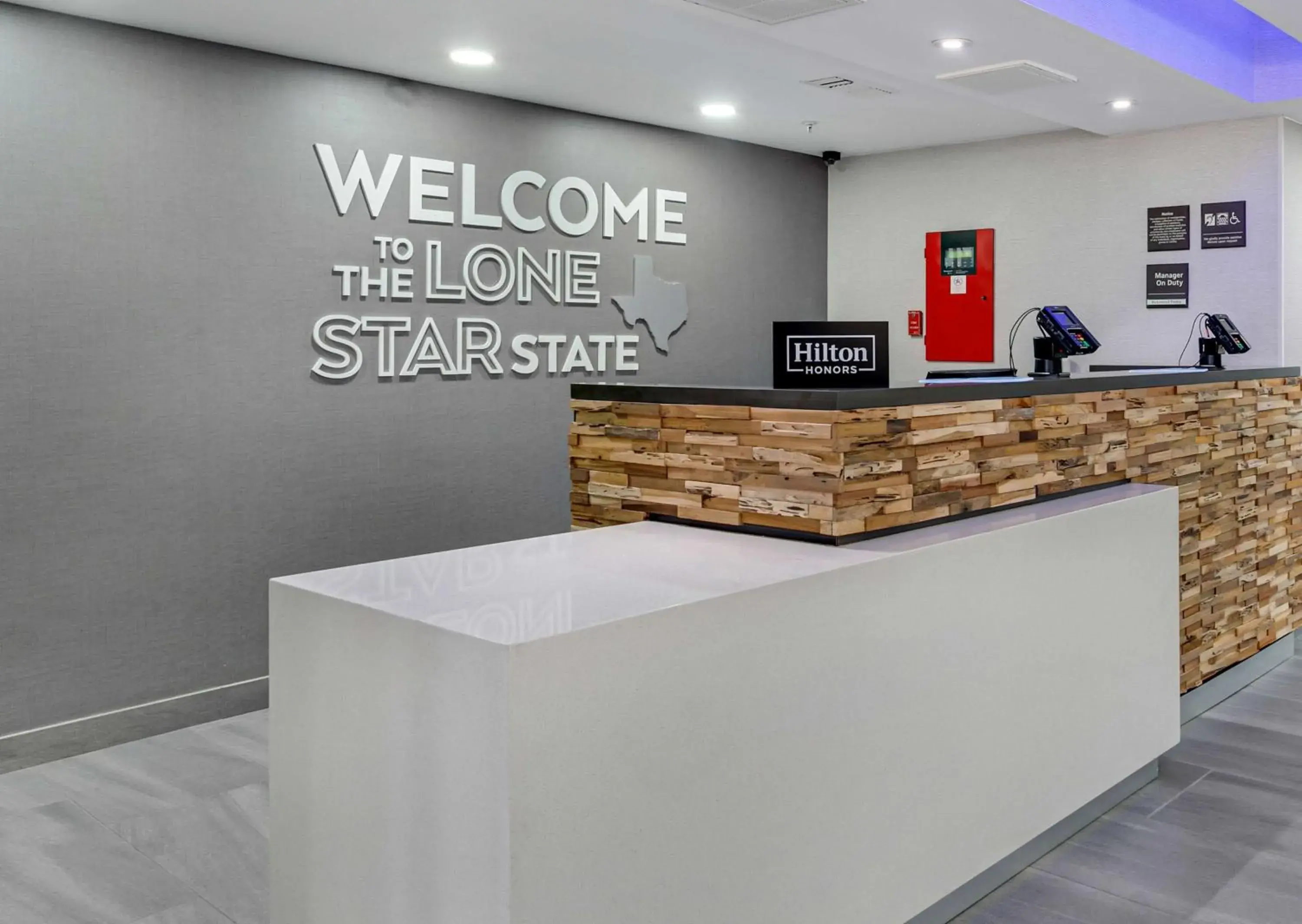 Lobby or reception in Hampton Inn Houston-Pearland, TX Lobby or reception in Hampton Inn Houston-Pearland, TX