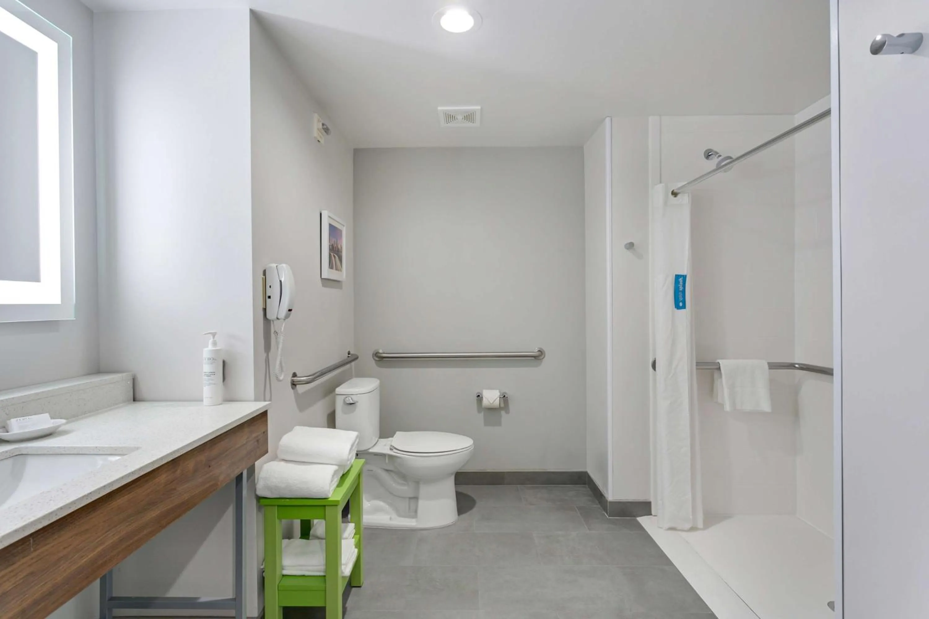 Bathroom in Hampton Inn Houston-Pearland, TX