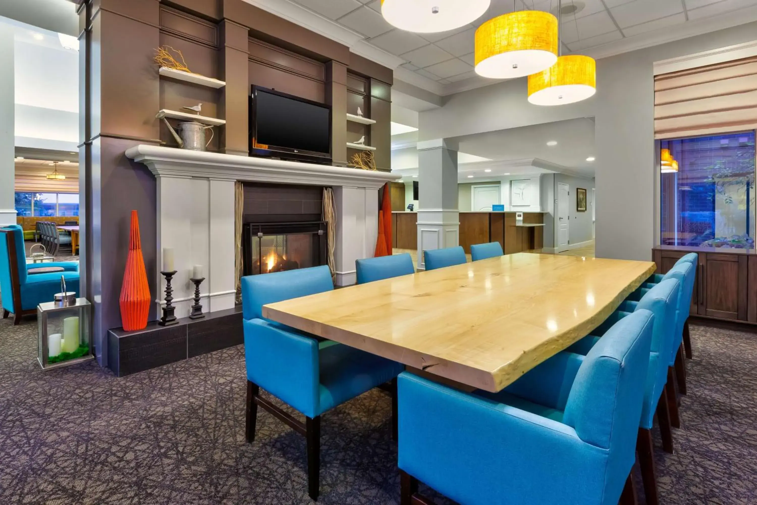Lobby or reception in Hilton Garden Inn Minneapolis Maple Grove Lobby or reception in Hilton Garden Inn Minneapolis Maple Grove