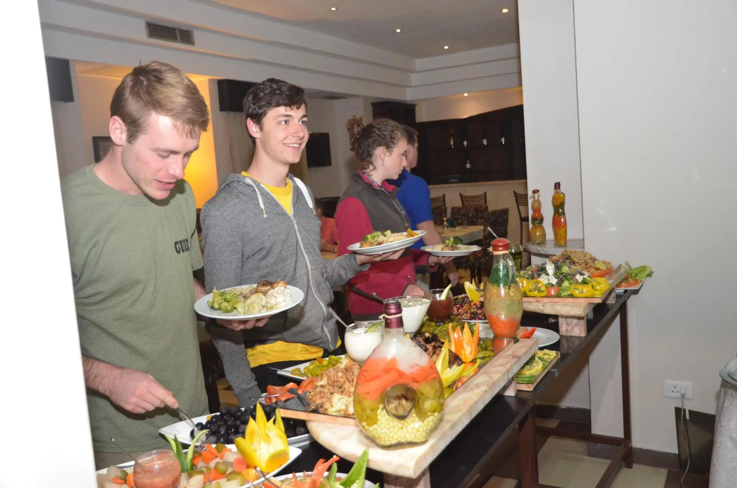 Food in La Maison Hotel