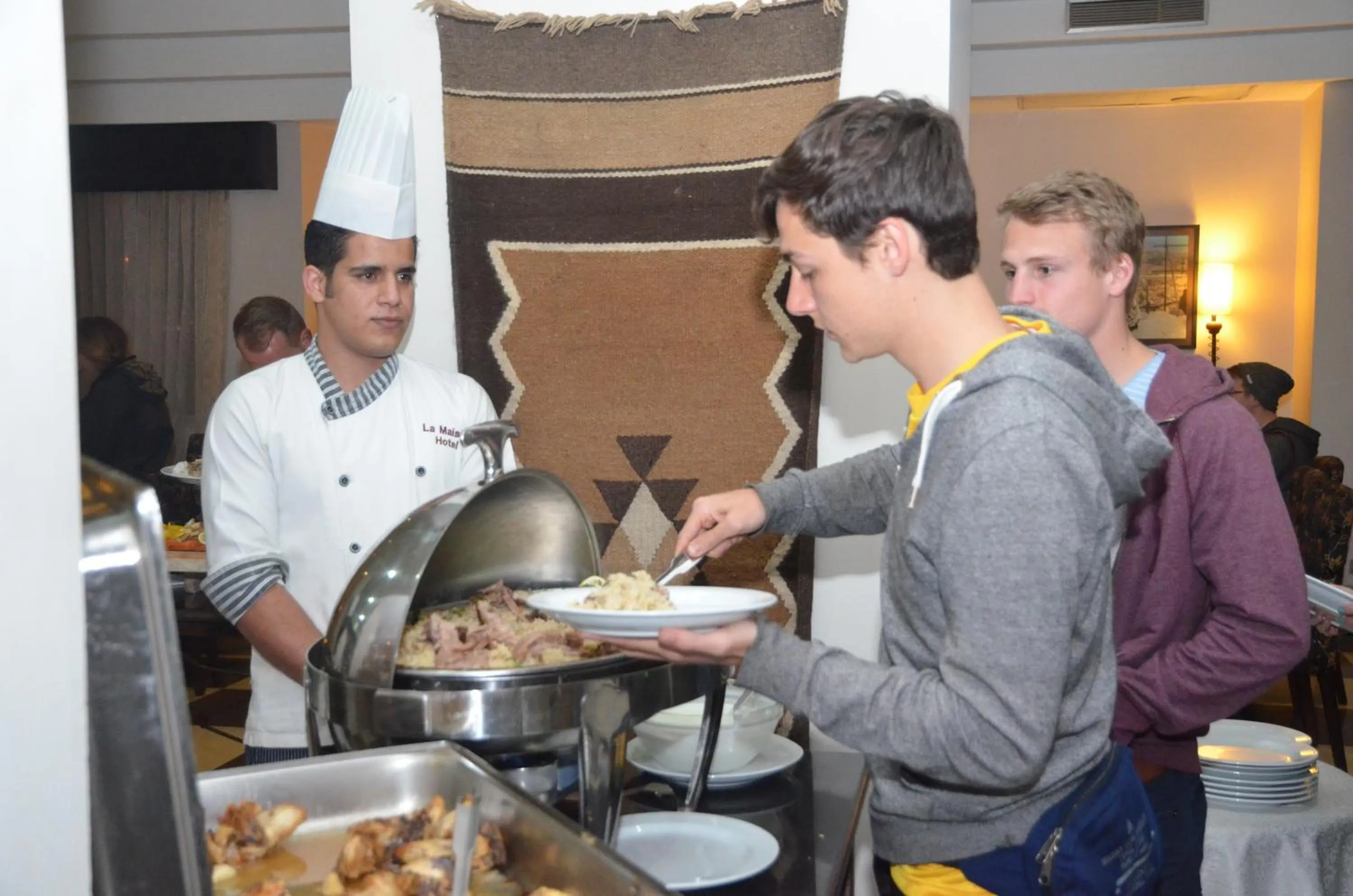 Food in La Maison Hotel