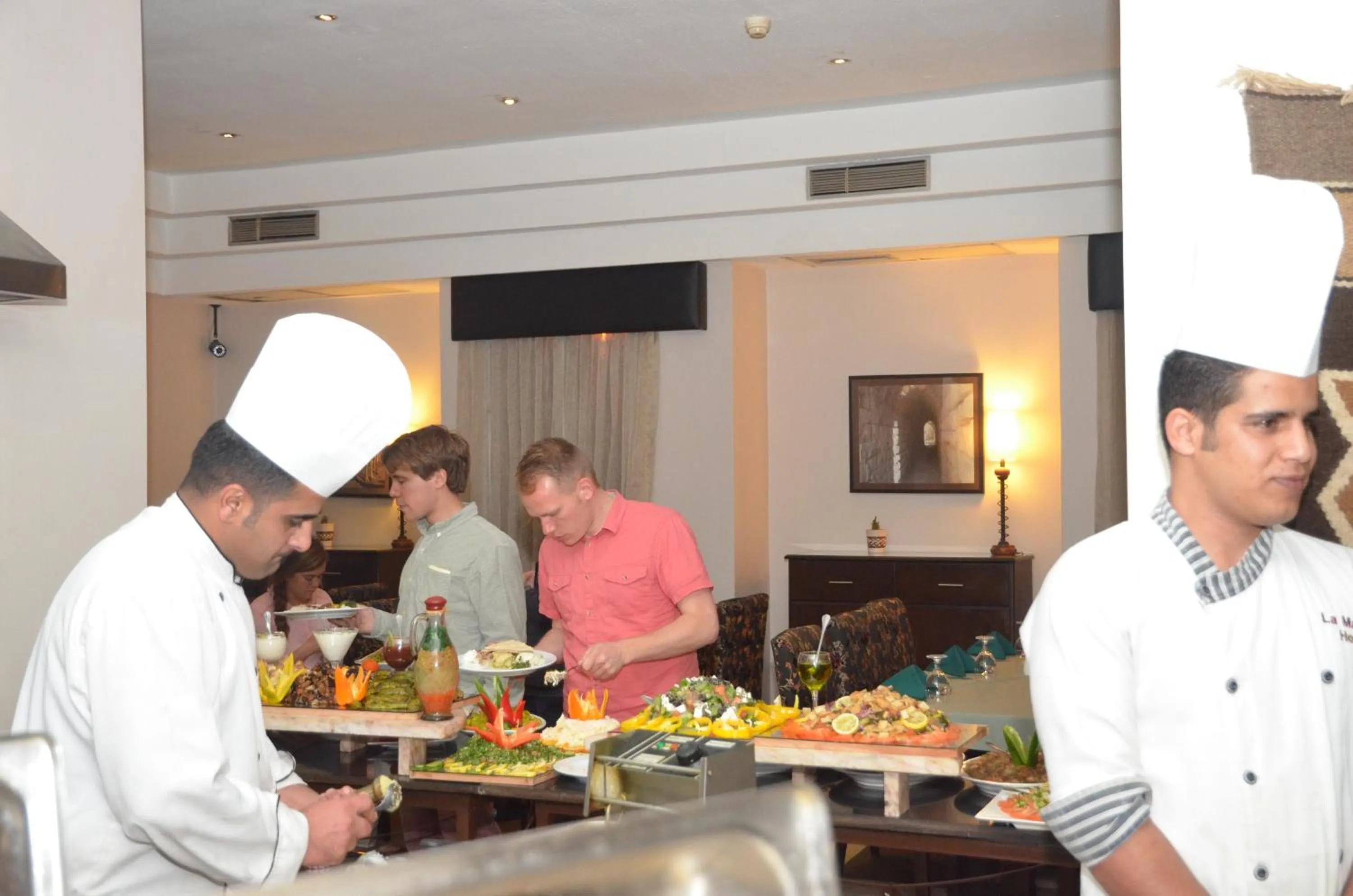 Food in La Maison Hotel