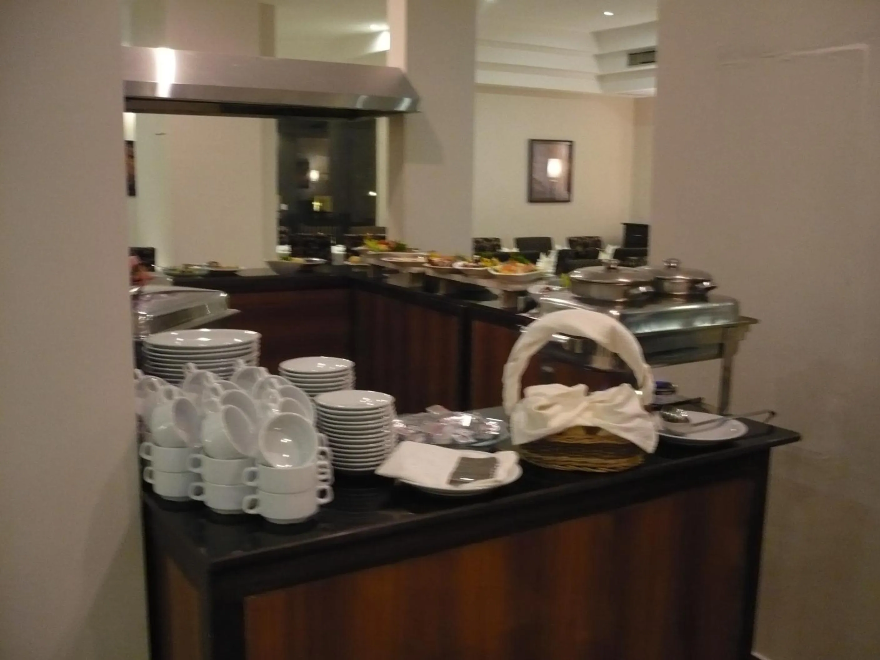 Dining area in La Maison Hotel