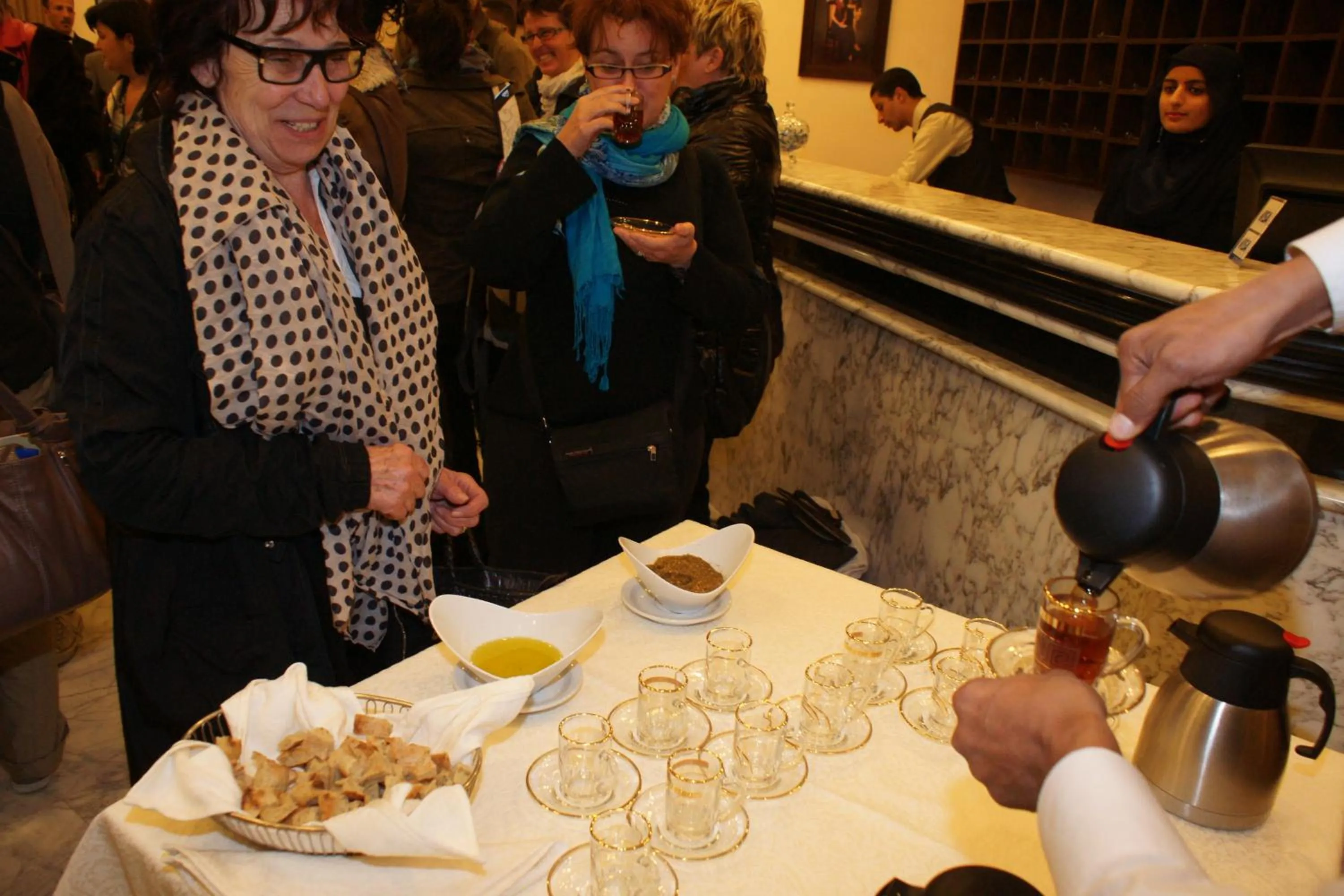 Food and drinks in La Maison Hotel