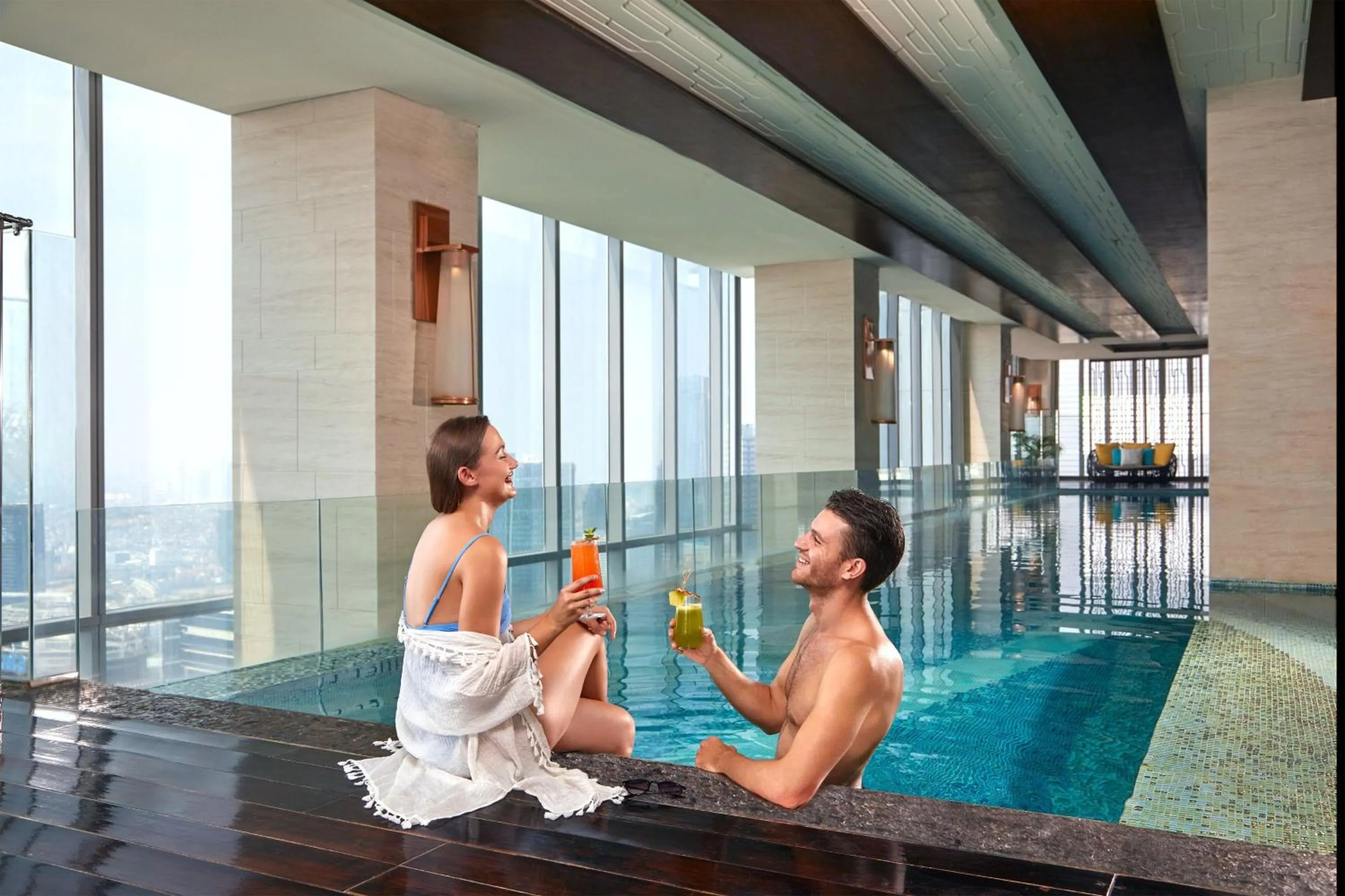 Swimming pool in The Westin Jakarta