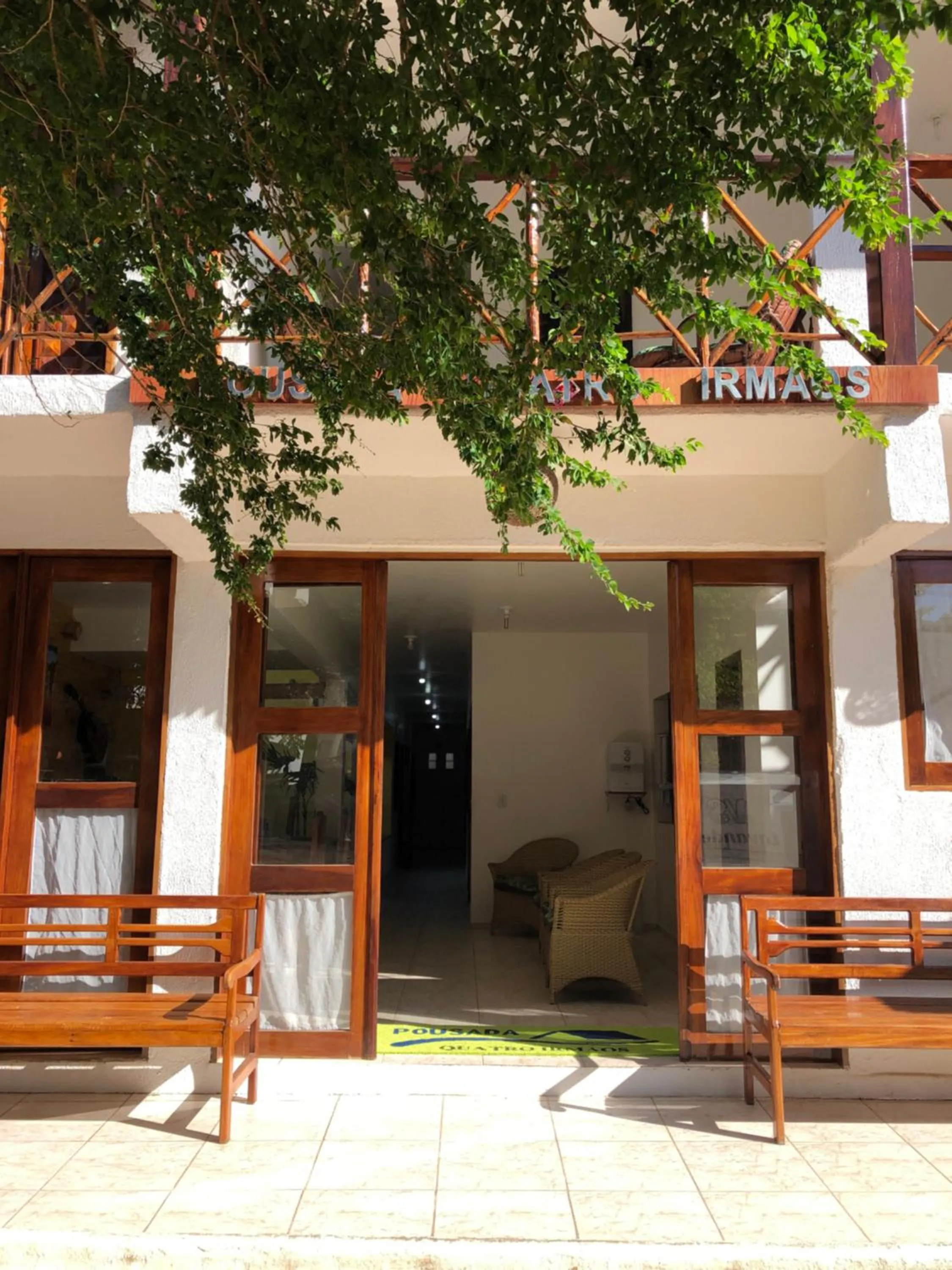 Property building in Pousada Quatro Irmãos
