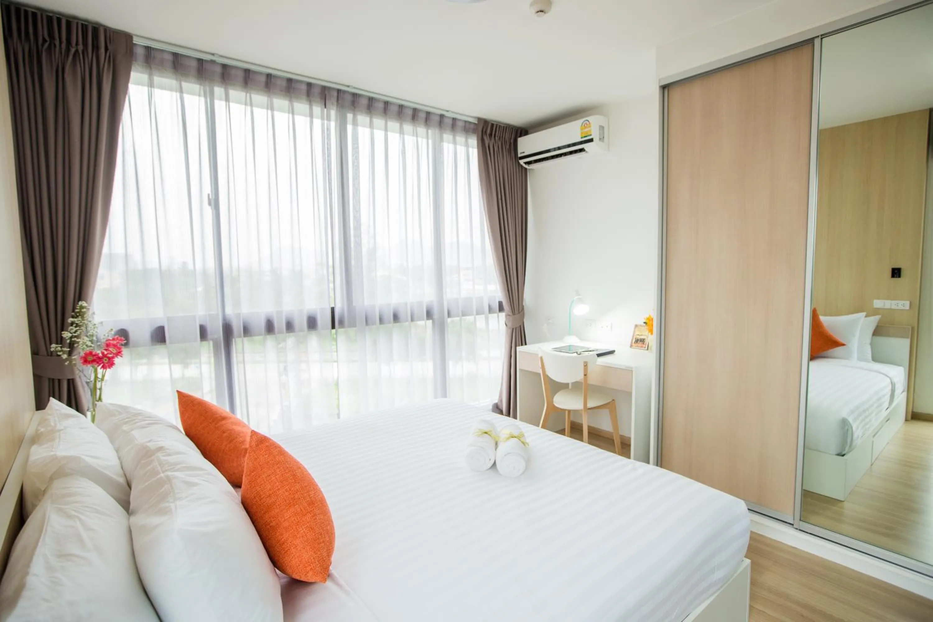 Bedroom, Bed in Connext Residence Phuket