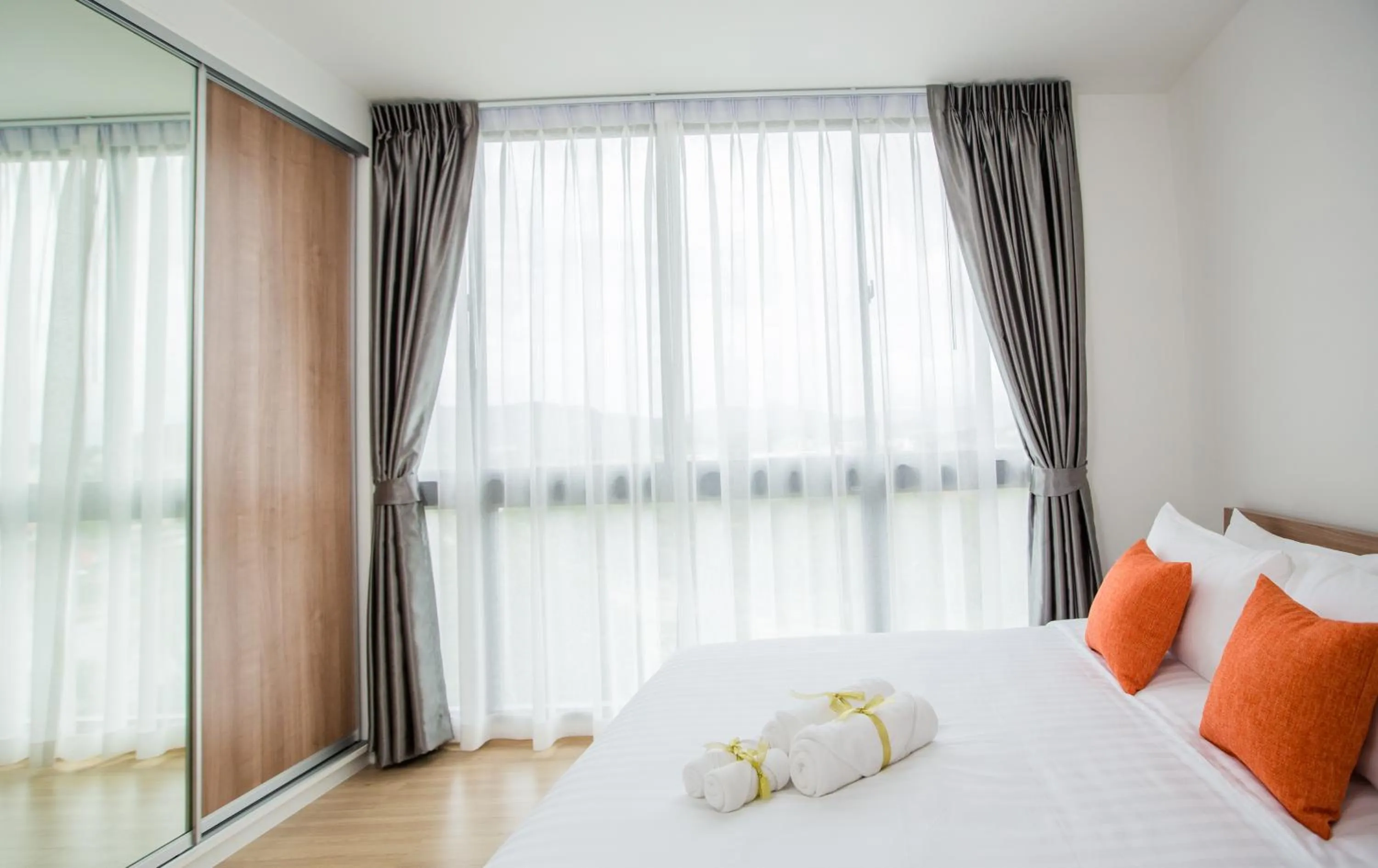 Bed in Connext Residence Phuket