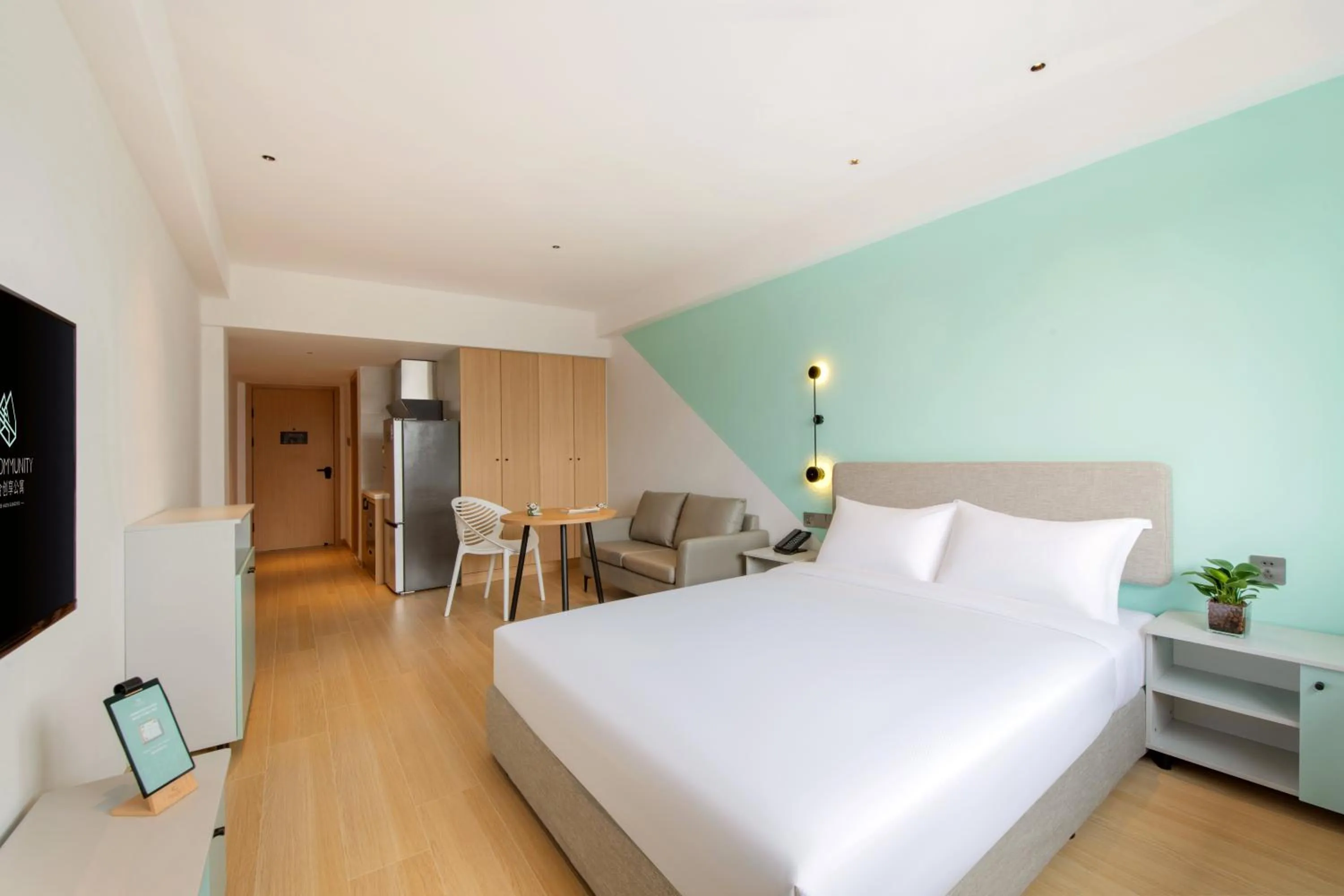 Bed in LNCommunity Guangzhou Haizhu Branch