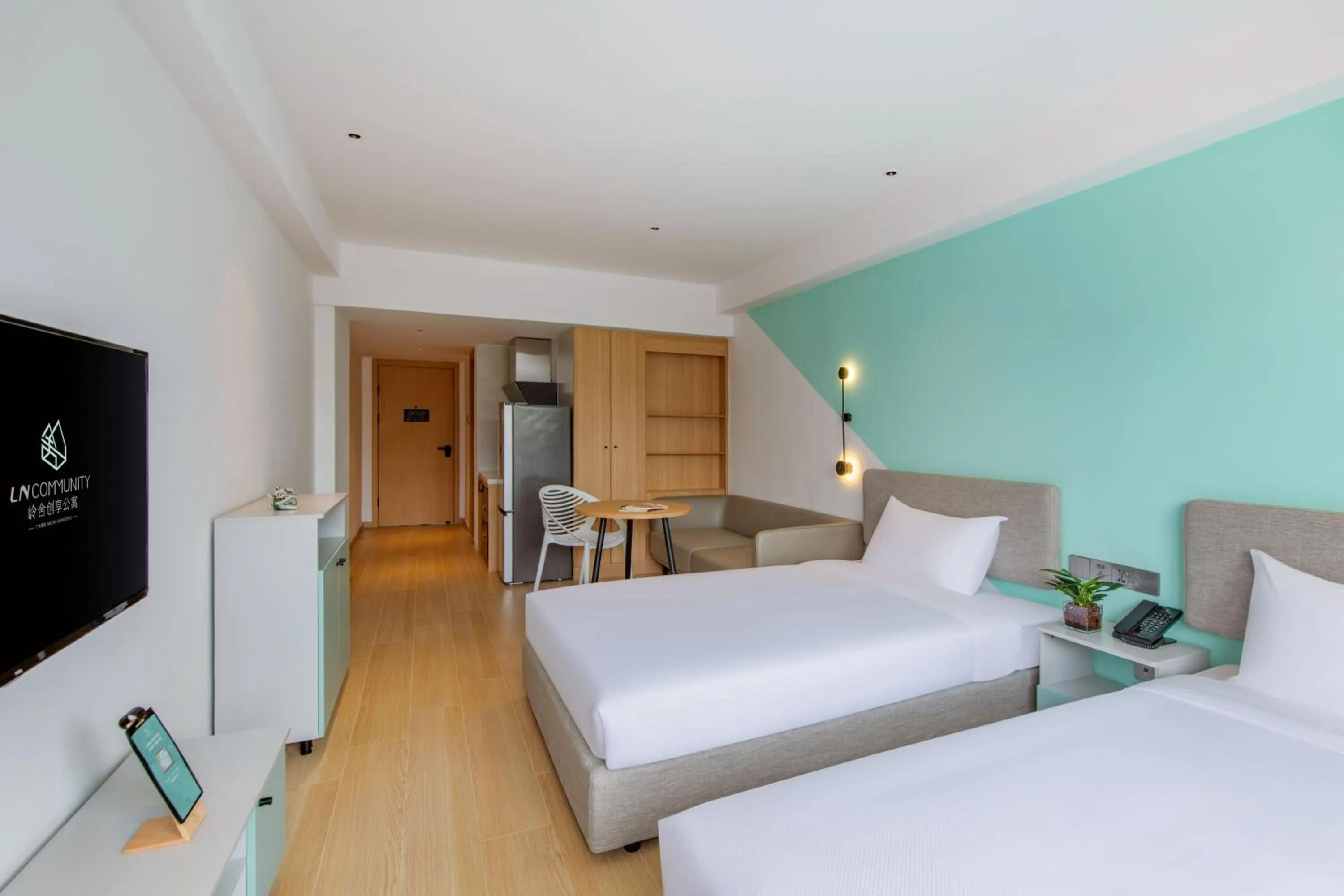 Bed in LNCommunity Guangzhou Haizhu Branch