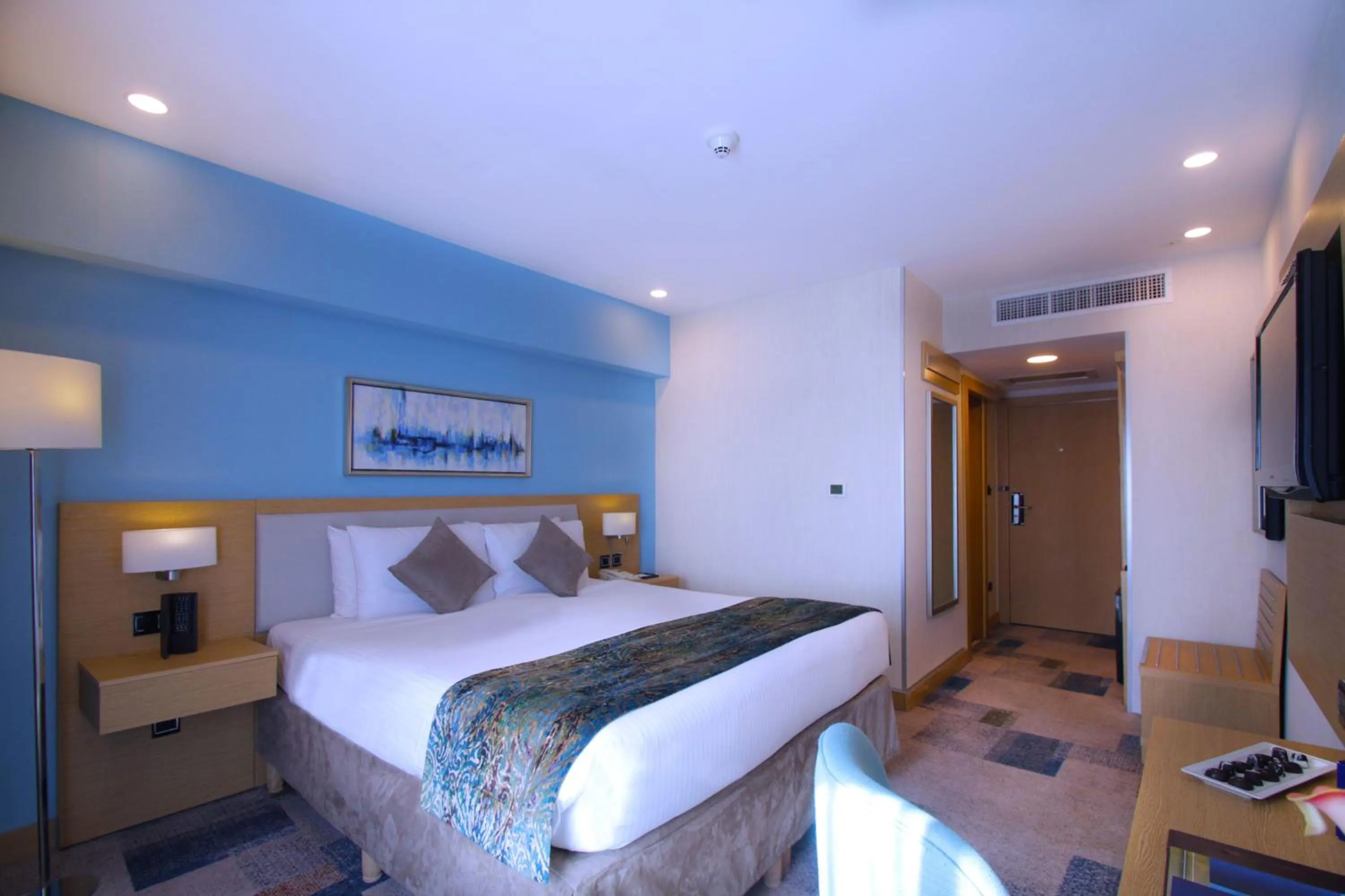 Bedroom, Bed in MENA Tyche Hotel Amman