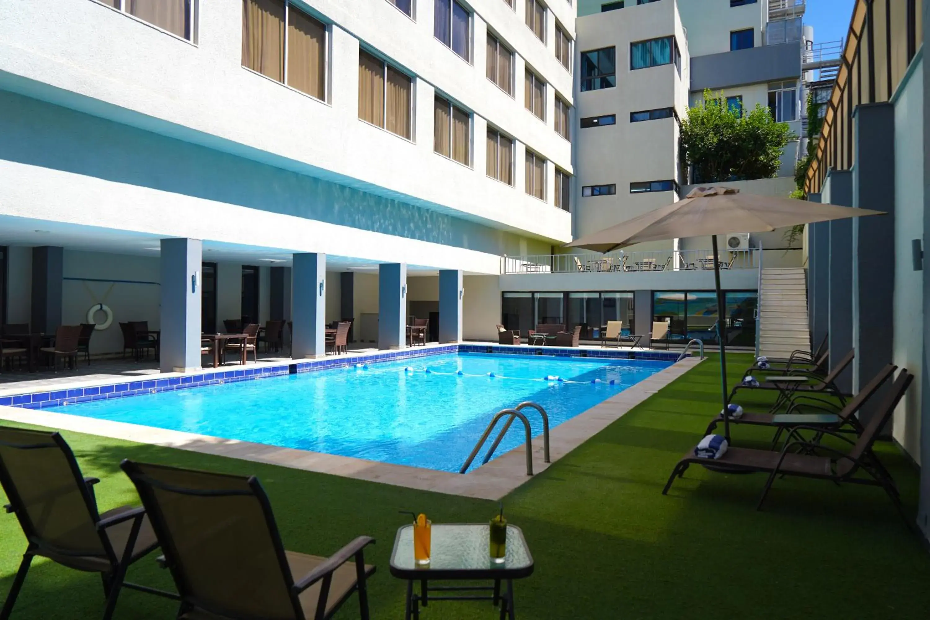 Swimming pool in MENA Tyche Hotel Amman Swimming pool in MENA Tyche Hotel Amman
