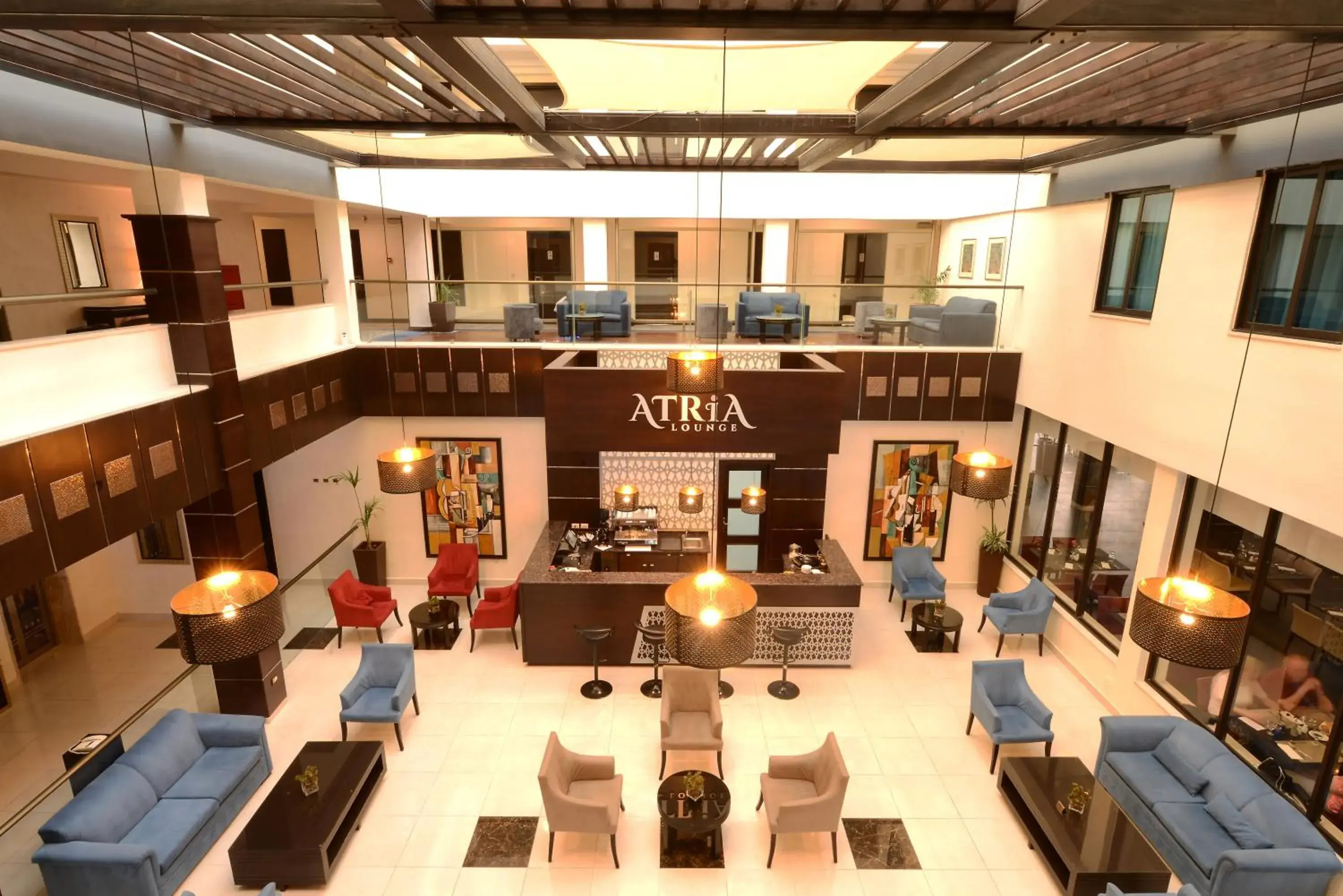 Lounge or bar in MENA Tyche Hotel Amman Lounge or bar in MENA Tyche Hotel Amman