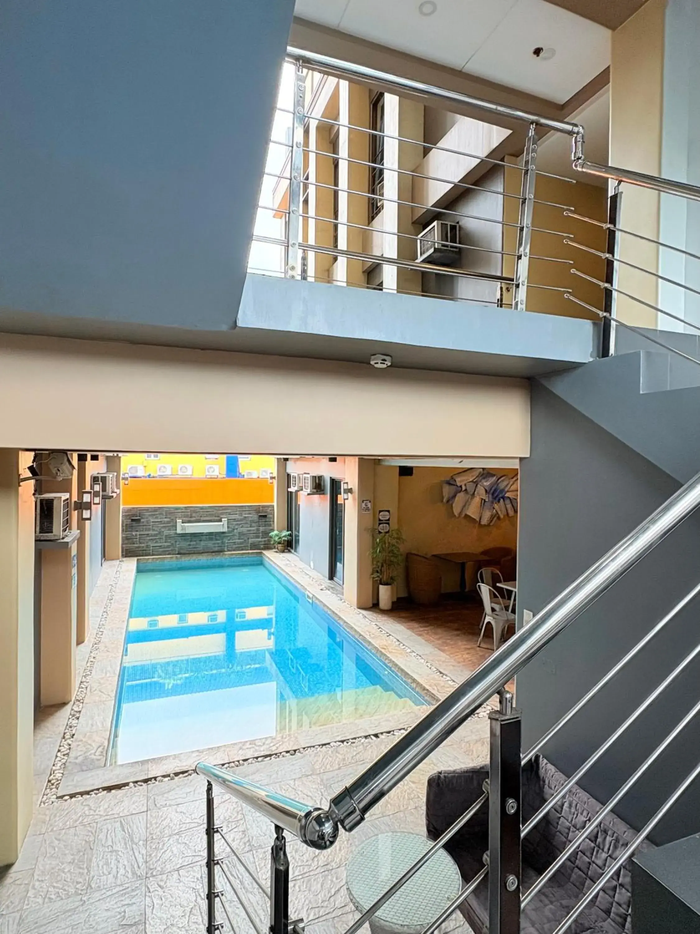 Pool view in Pacific Park Hotel Pool view in Pacific Park Hotel