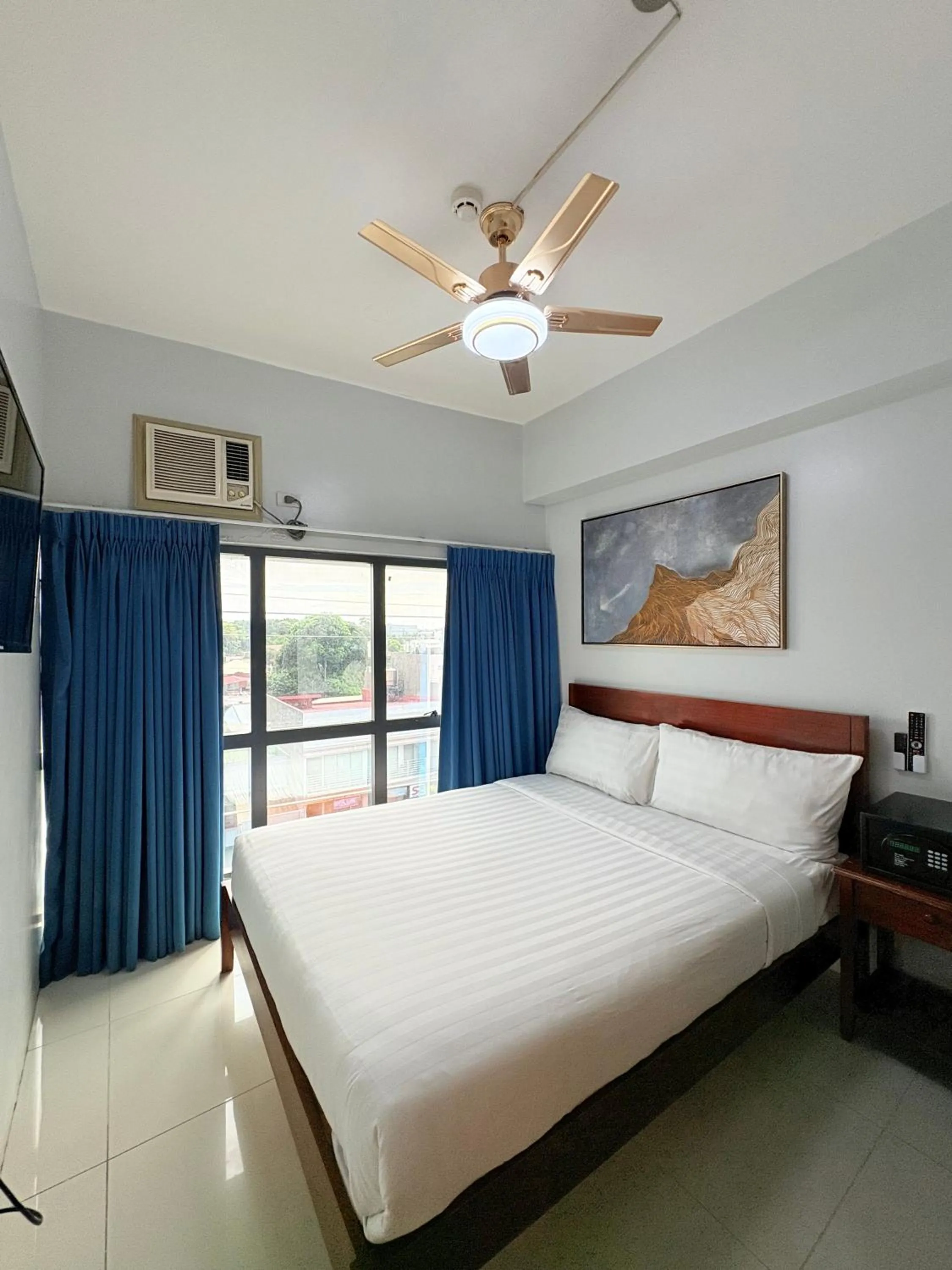 Bed in Pacific Park Hotel