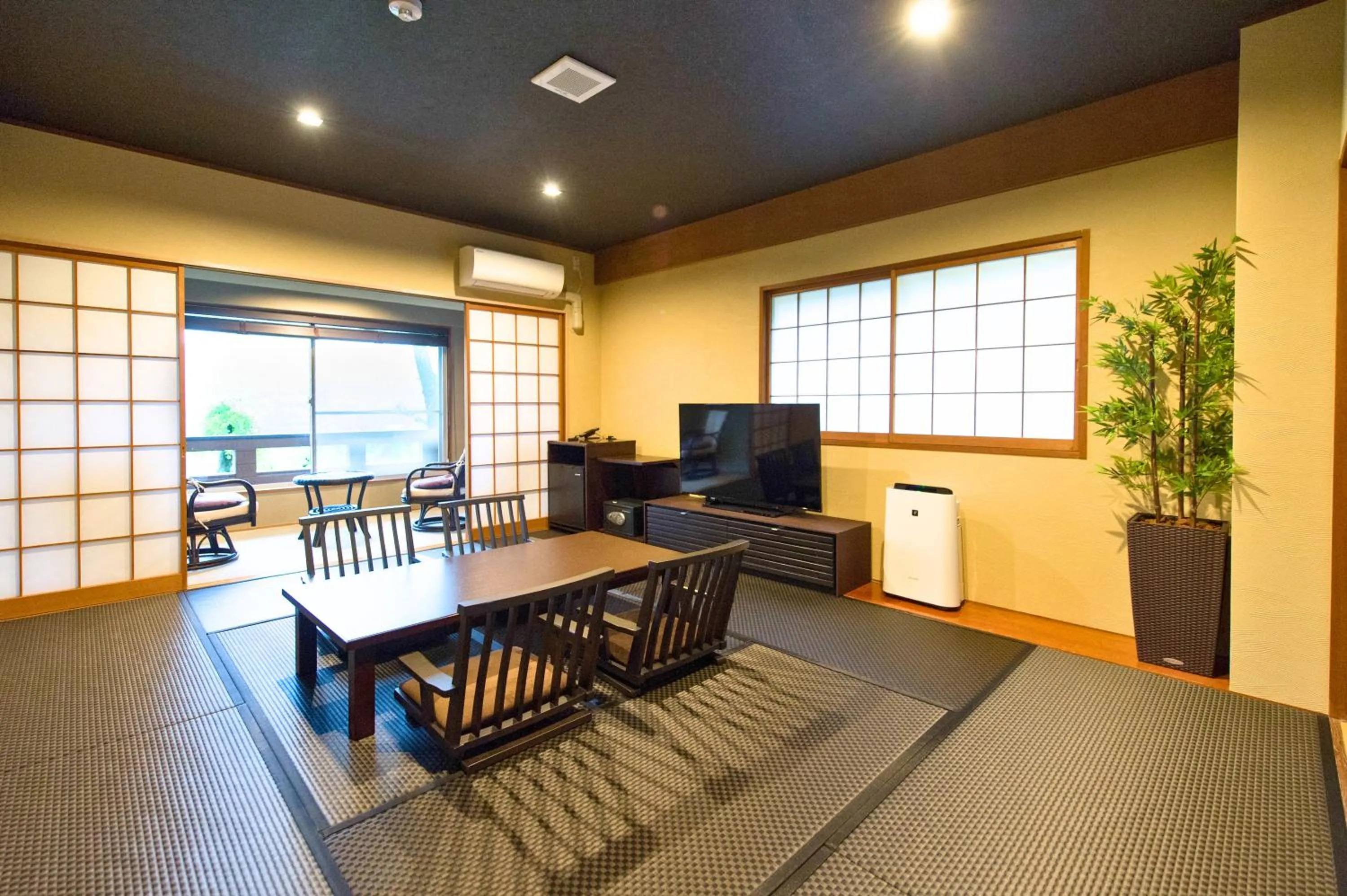 Living room in LiVEMAX RESORT Hakone Sengokuhara